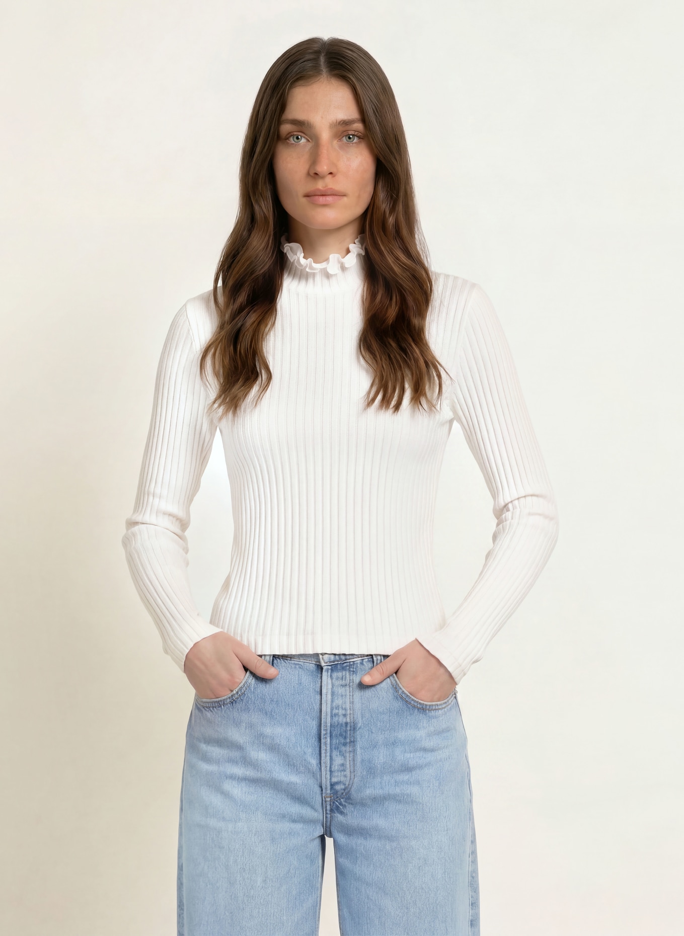 lilienfels Longsleeve: WEISS