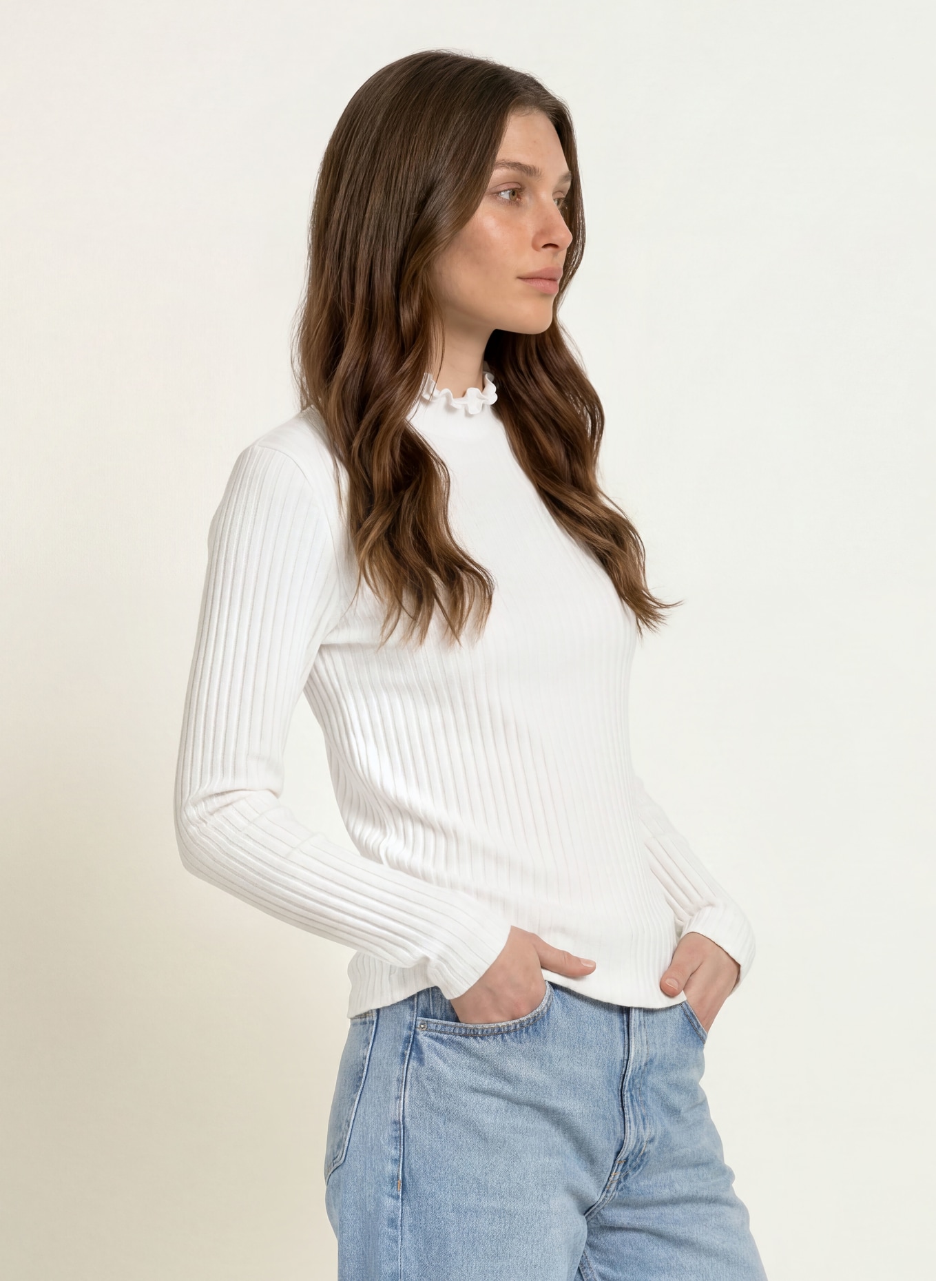 lilienfels Longsleeve: WEISS