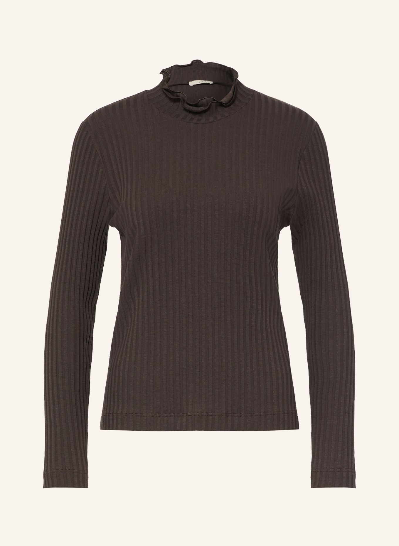 lilienfels Longsleeve: DUNKELBRAUN