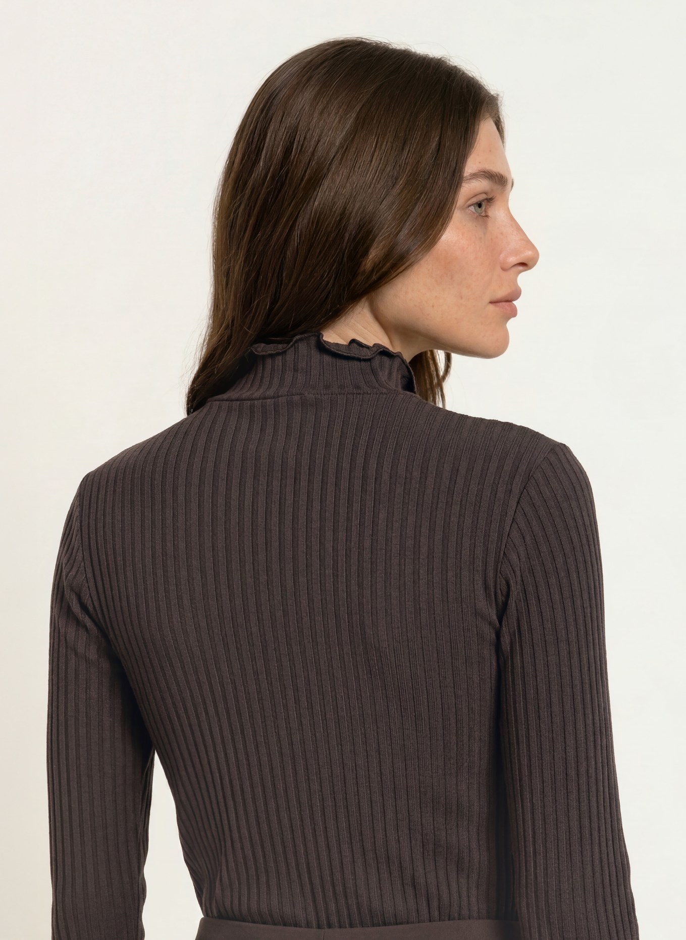 lilienfels Longsleeve: DUNKELBRAUN