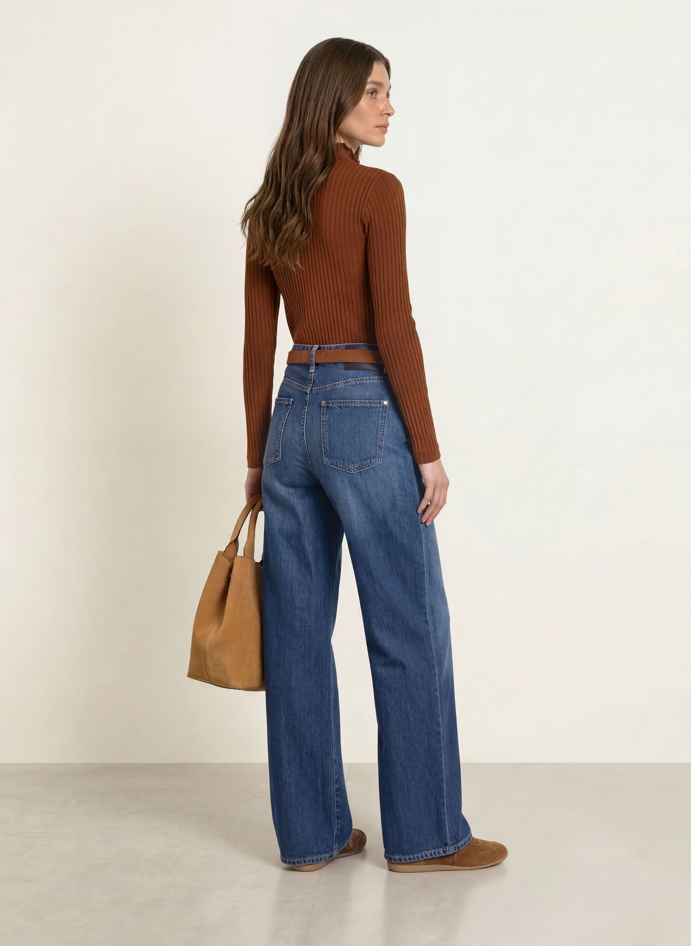 lilienfels Long-sleeve shirt: BROWN