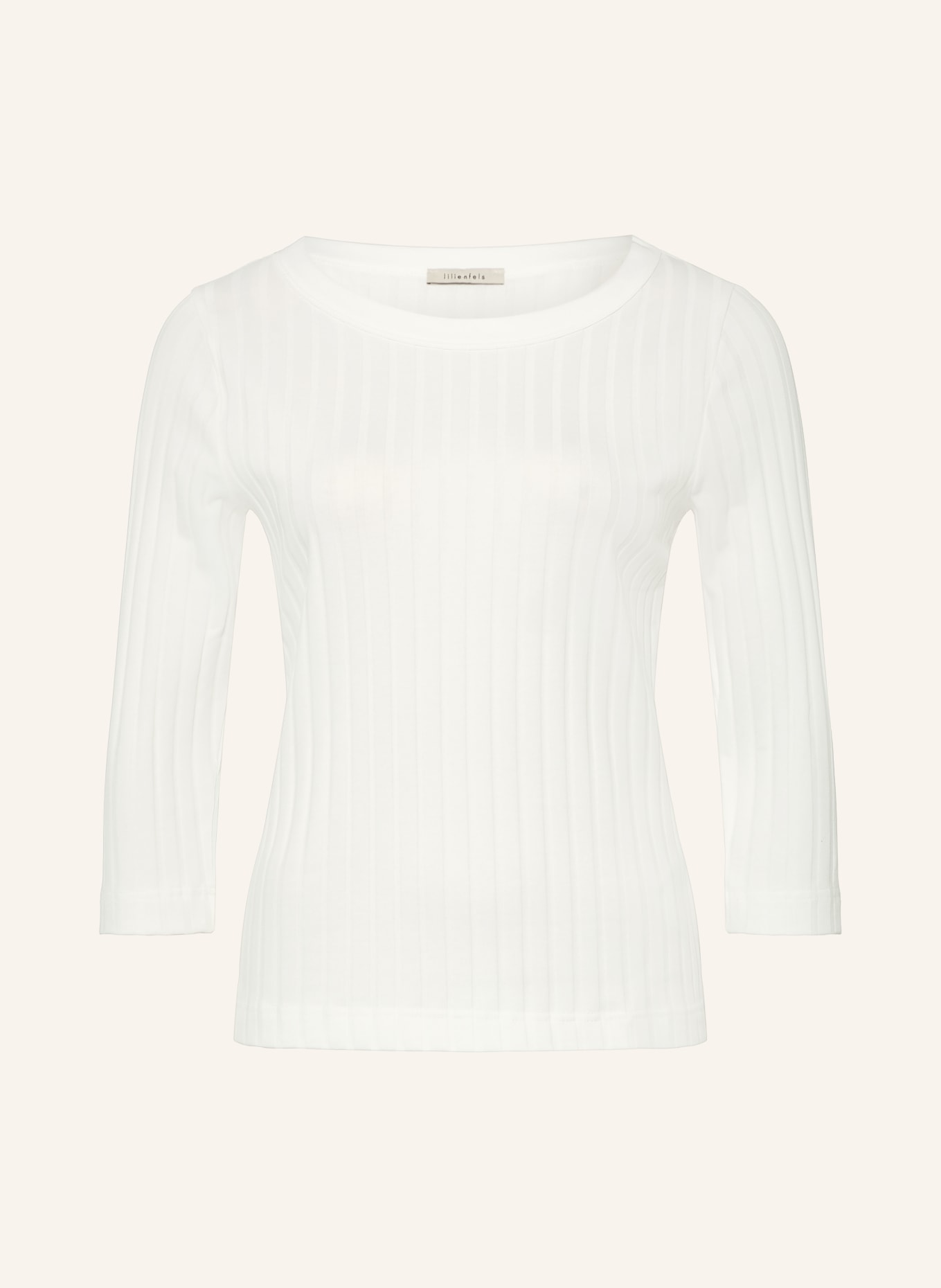 lilienfels Shirt mit 3/4-Arm: WEISS