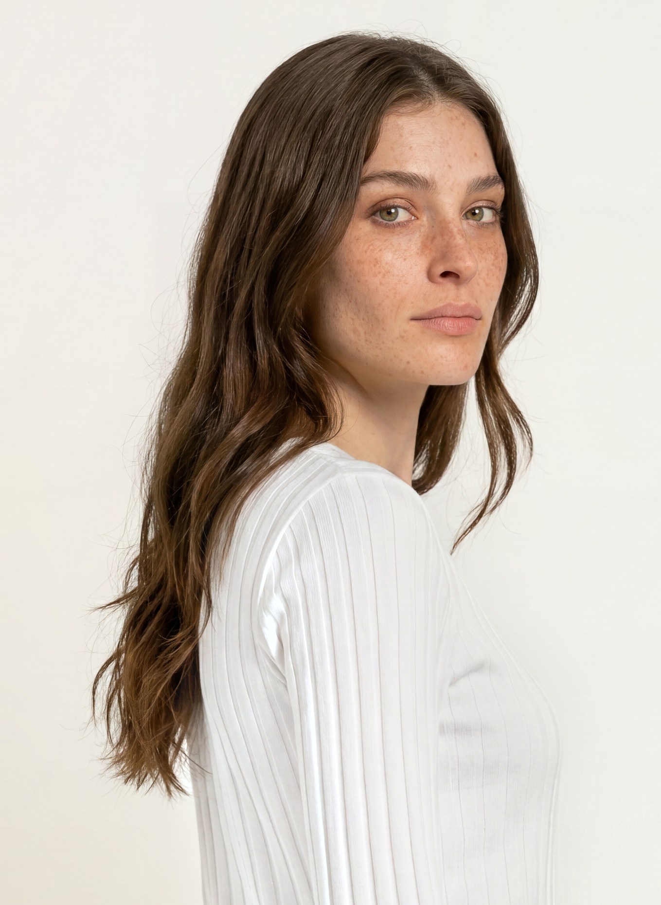 lilienfels Shirt mit 3/4-Arm: WEISS