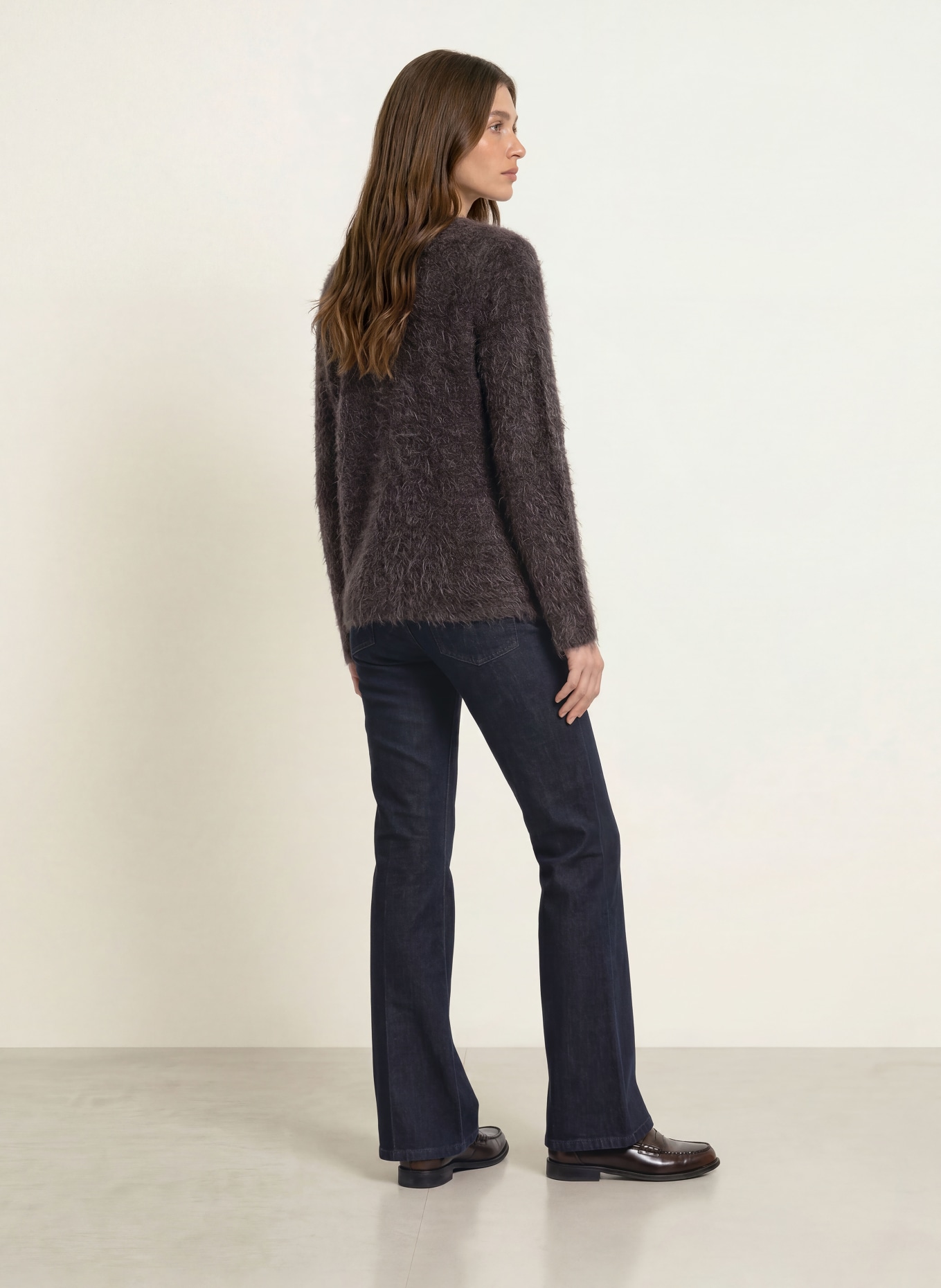 lilienfels Sweater: DARK BROWN
