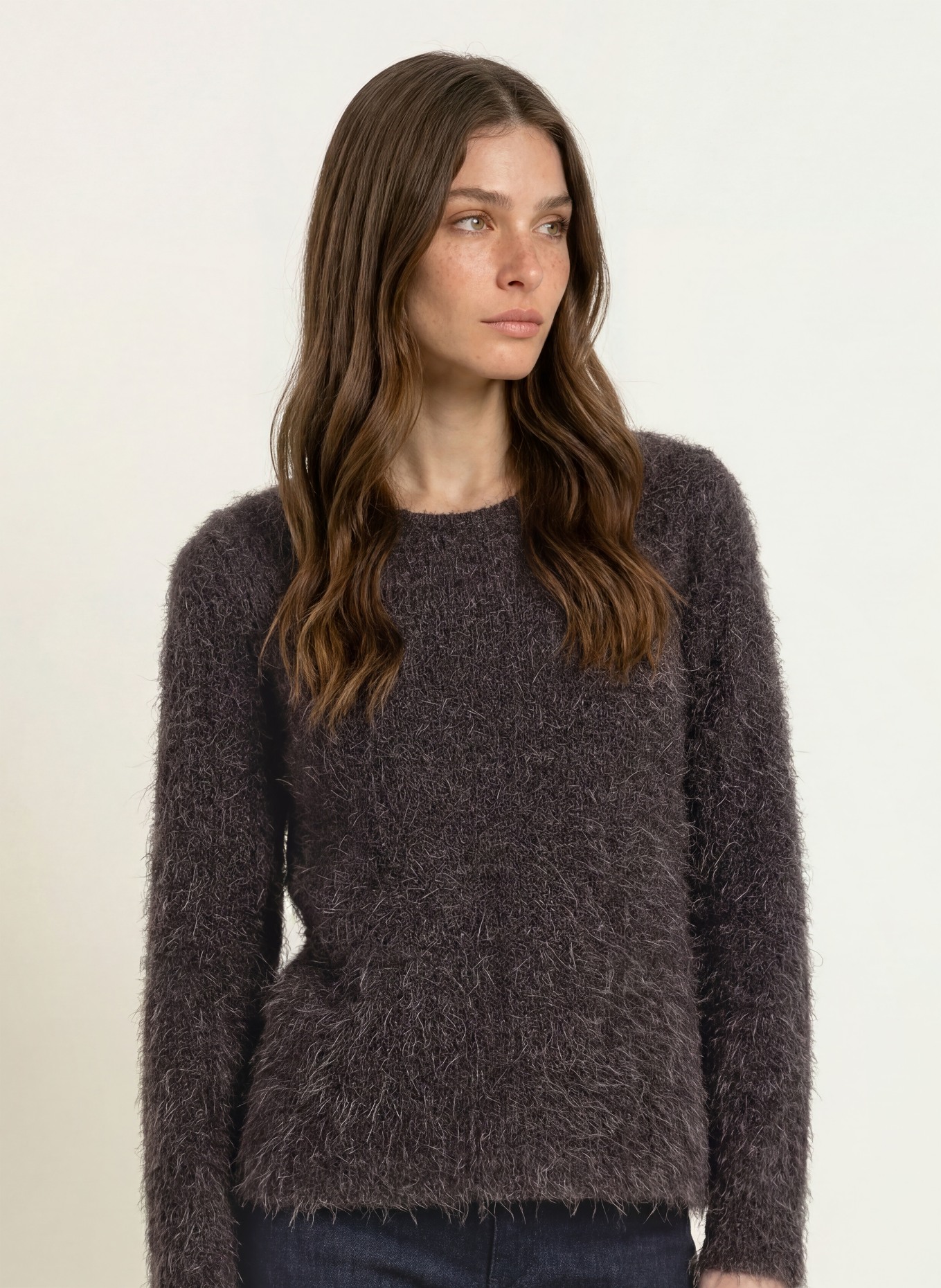 lilienfels Sweater: DARK BROWN