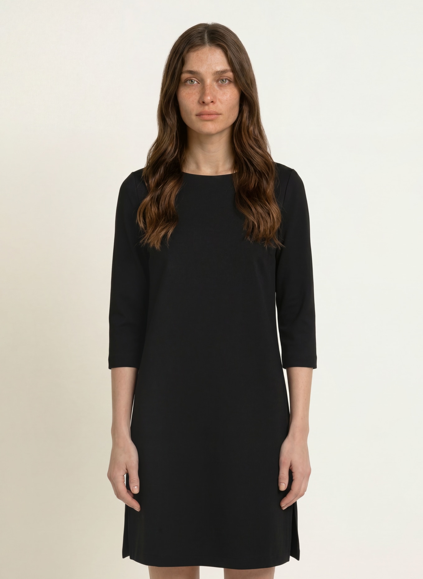 lilienfels Rochie cu mâneci 3/4: NEGRU