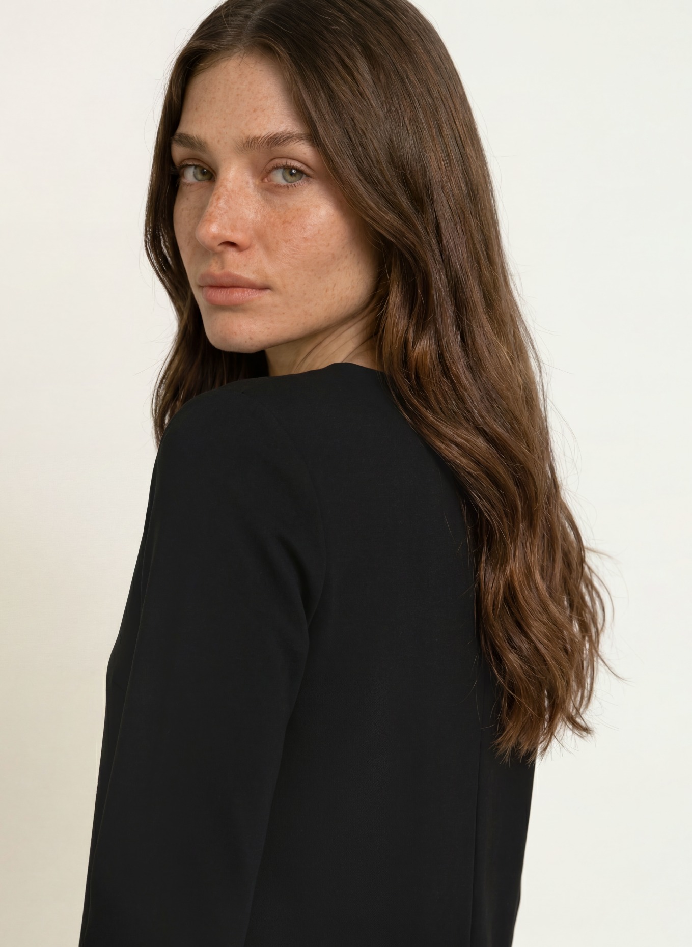 lilienfels Rochie cu mâneci 3/4: NEGRU