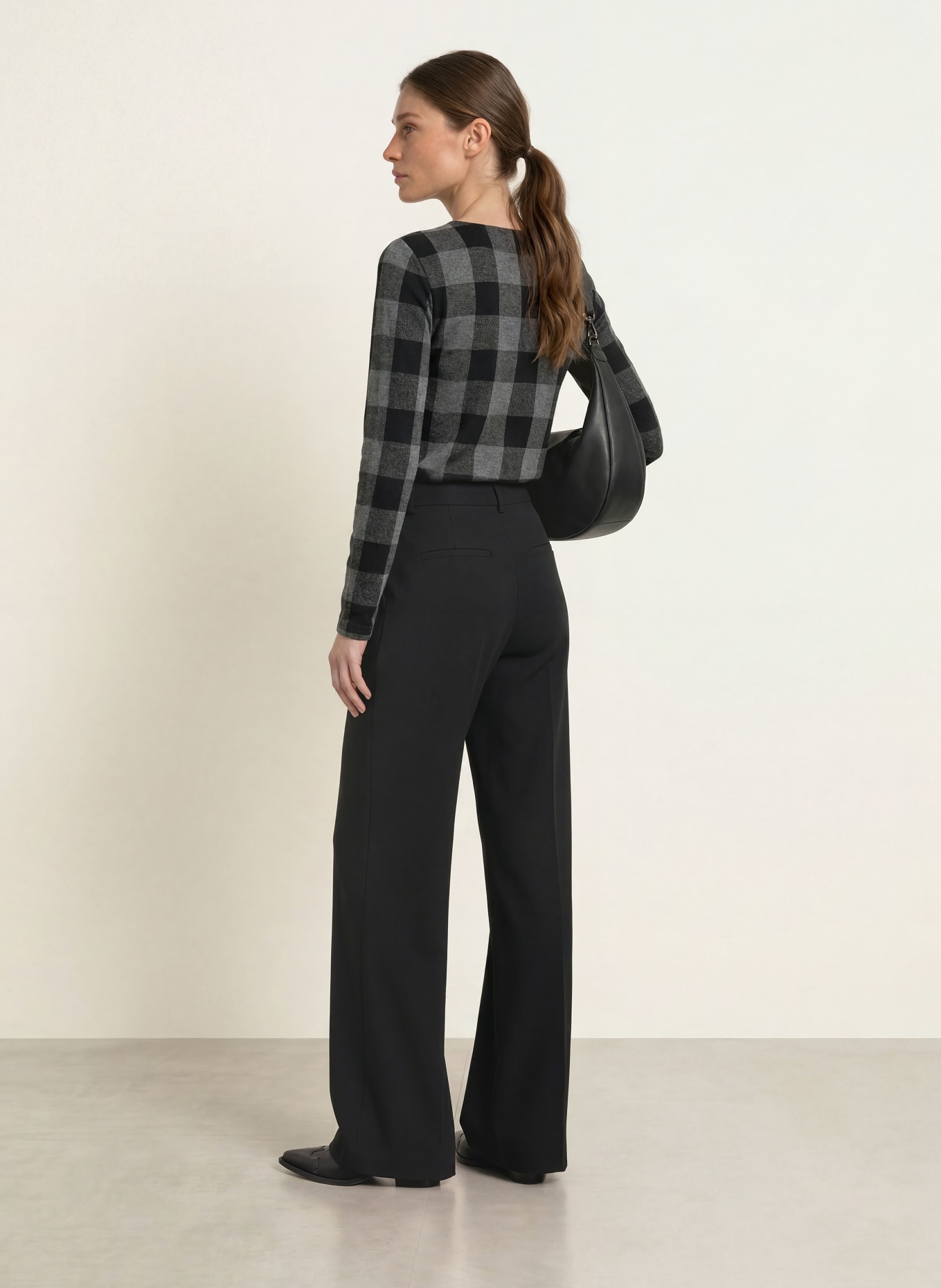 lilienfels Longsleeve: SCHWARZ / GRAU