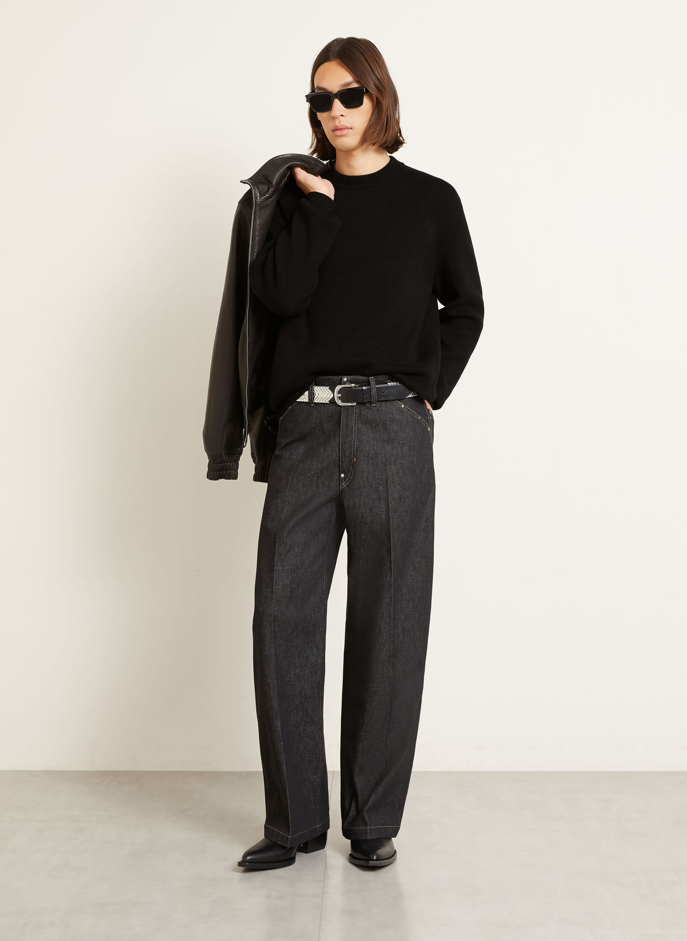GOLDEN GOOSE Pull: NOIR