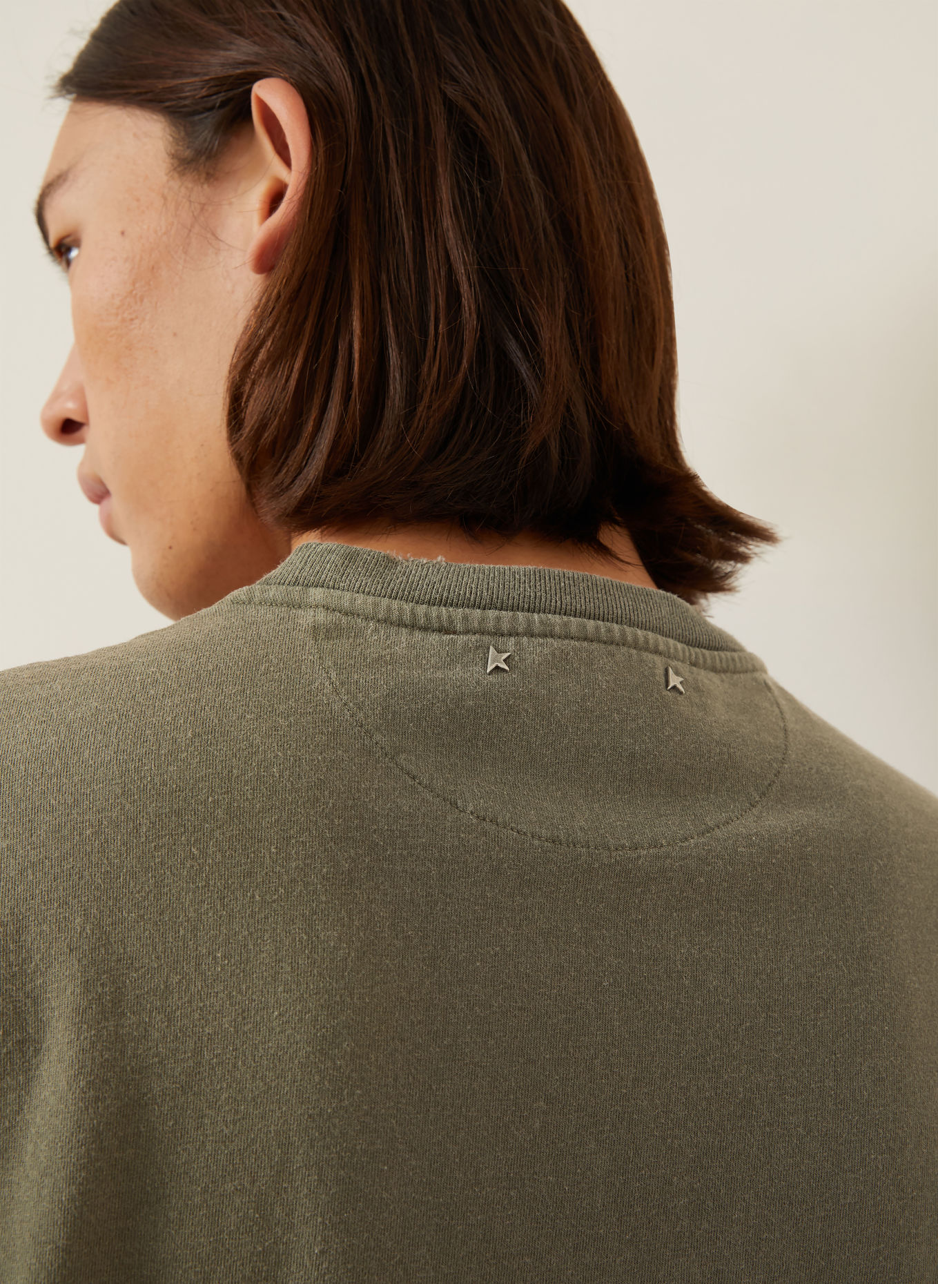 GOLDEN GOOSE T-shirt: OLIVE