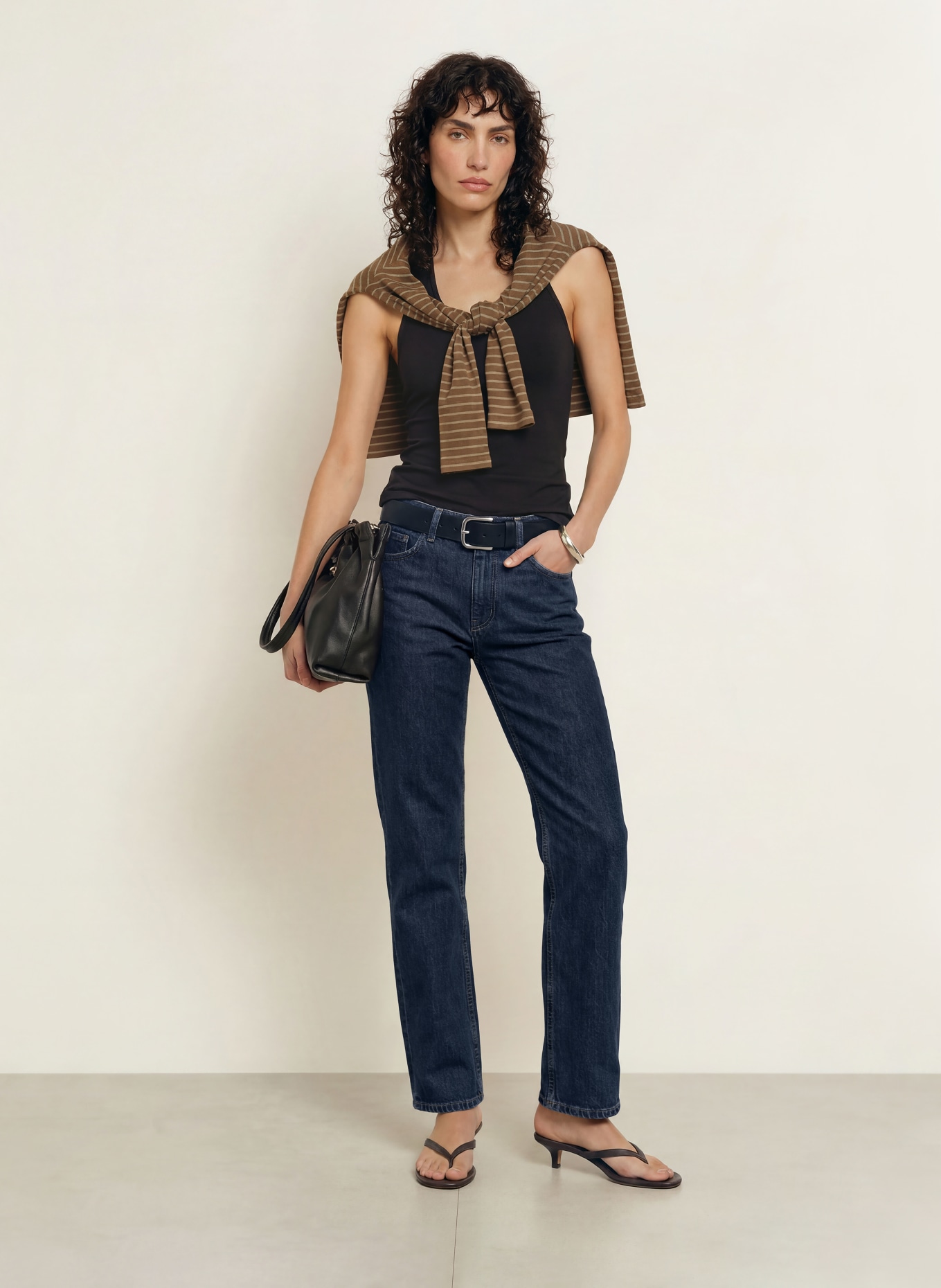 AGOLDE Straight jeans: pndlm pendulum (medium indigo)