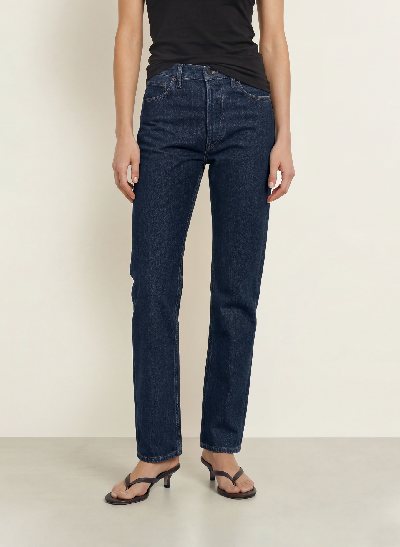 AGOLDE Straight jeans: pndlm pendulum (medium indigo)
