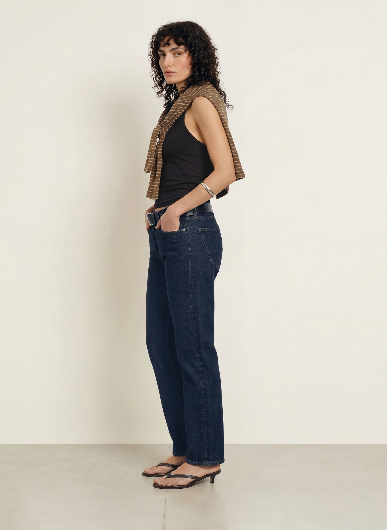 AGOLDE Straight jeans: pndlm pendulum (medium indigo)