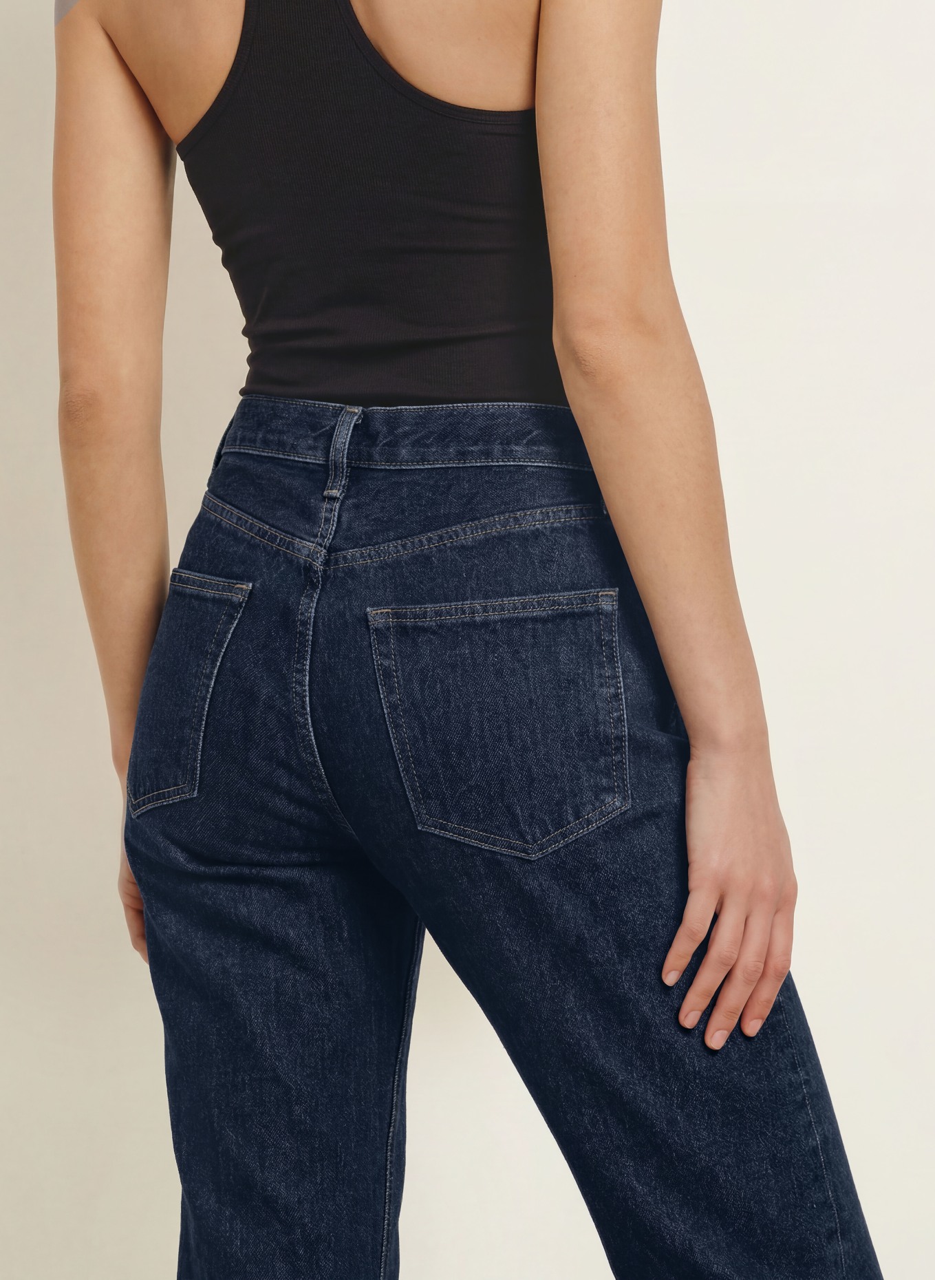 AGOLDE Straight jeans: pndlm pendulum (medium indigo)