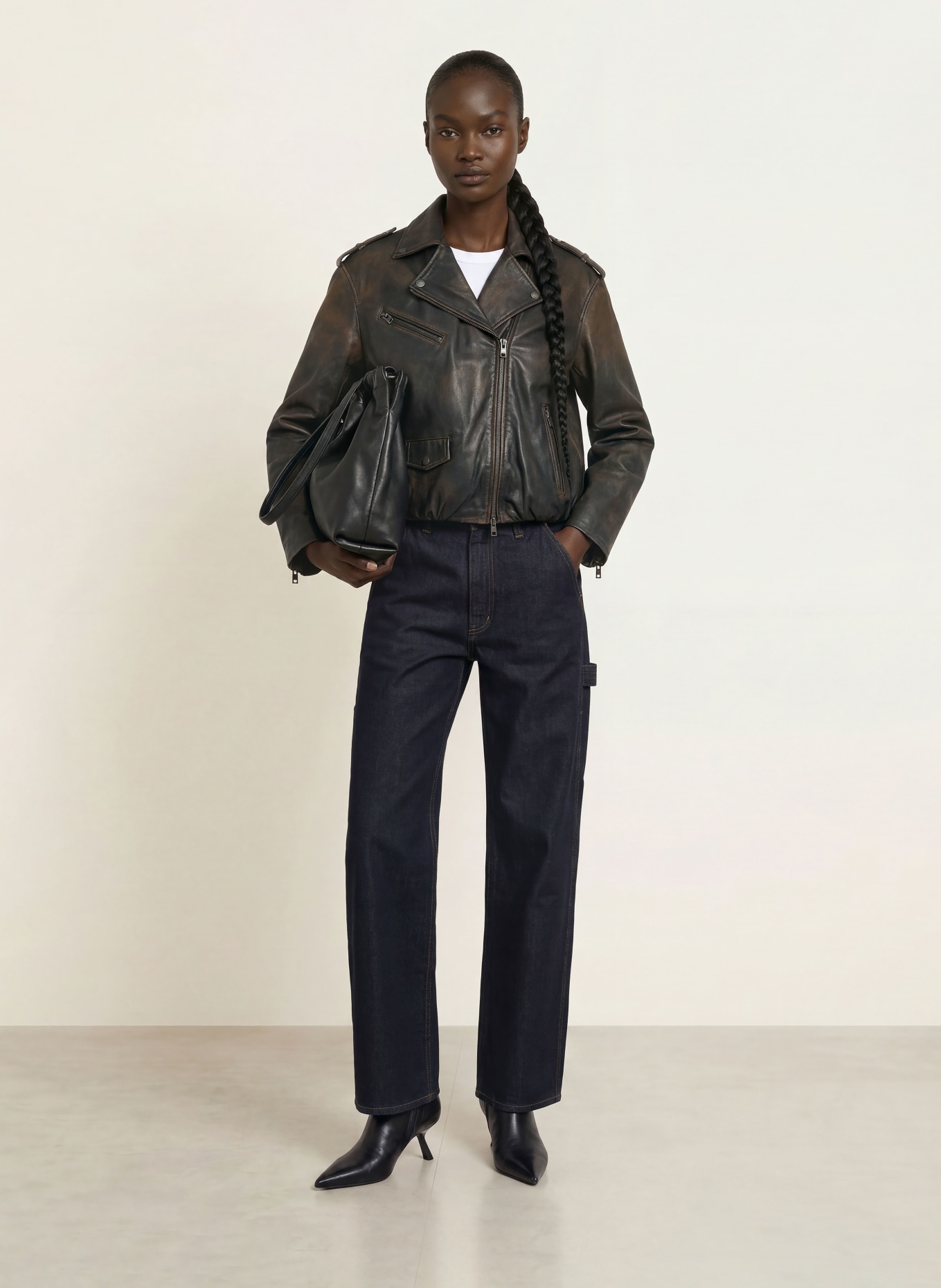 AGOLDE Cargojeans LYNDON: rise rinse (dk indigo rinse)