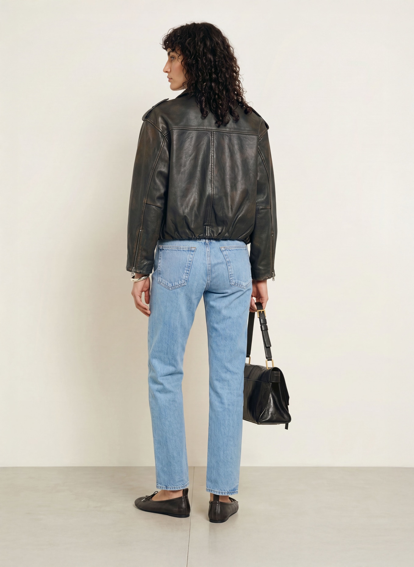 AGOLDE Straight Jeans ROMNEY: sram stream (lt vint wshd ind)