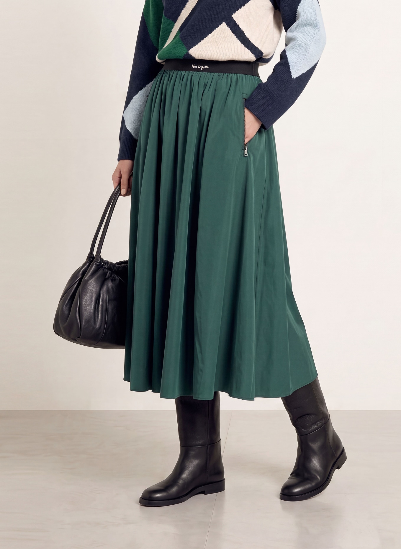 Miss Lagotte Rok: DONKERGROEN