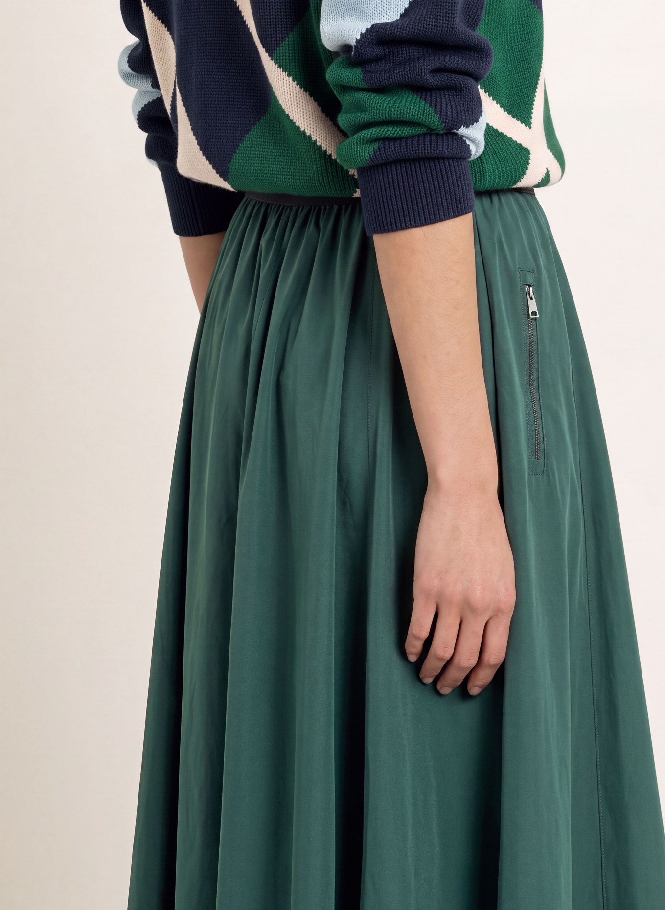 Miss Lagotte Rok: DONKERGROEN