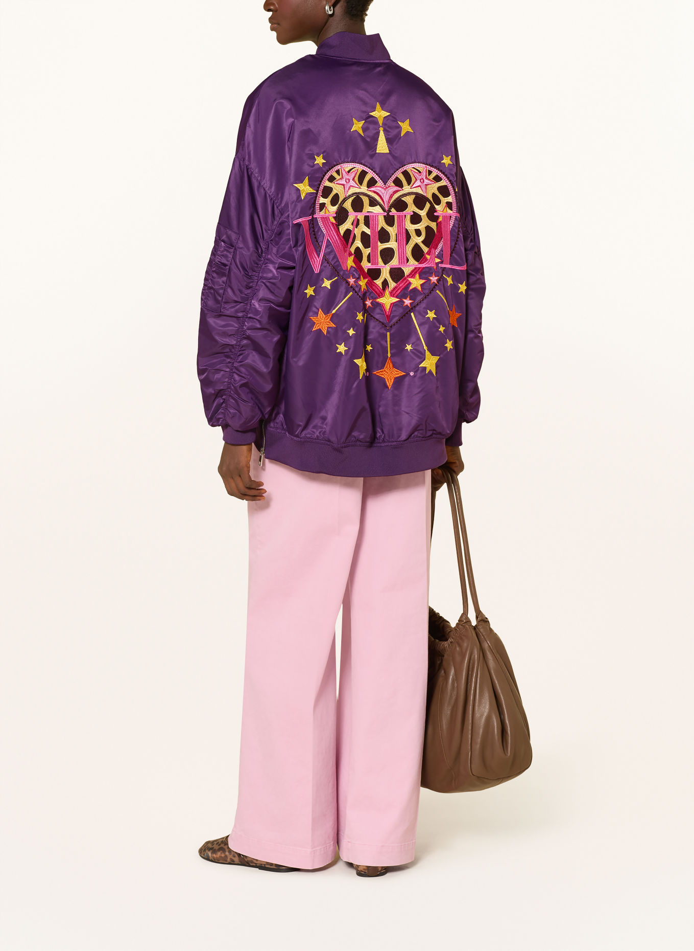 miss goodlife Blouson: LILAS / OR / ROSE FUCHSIA