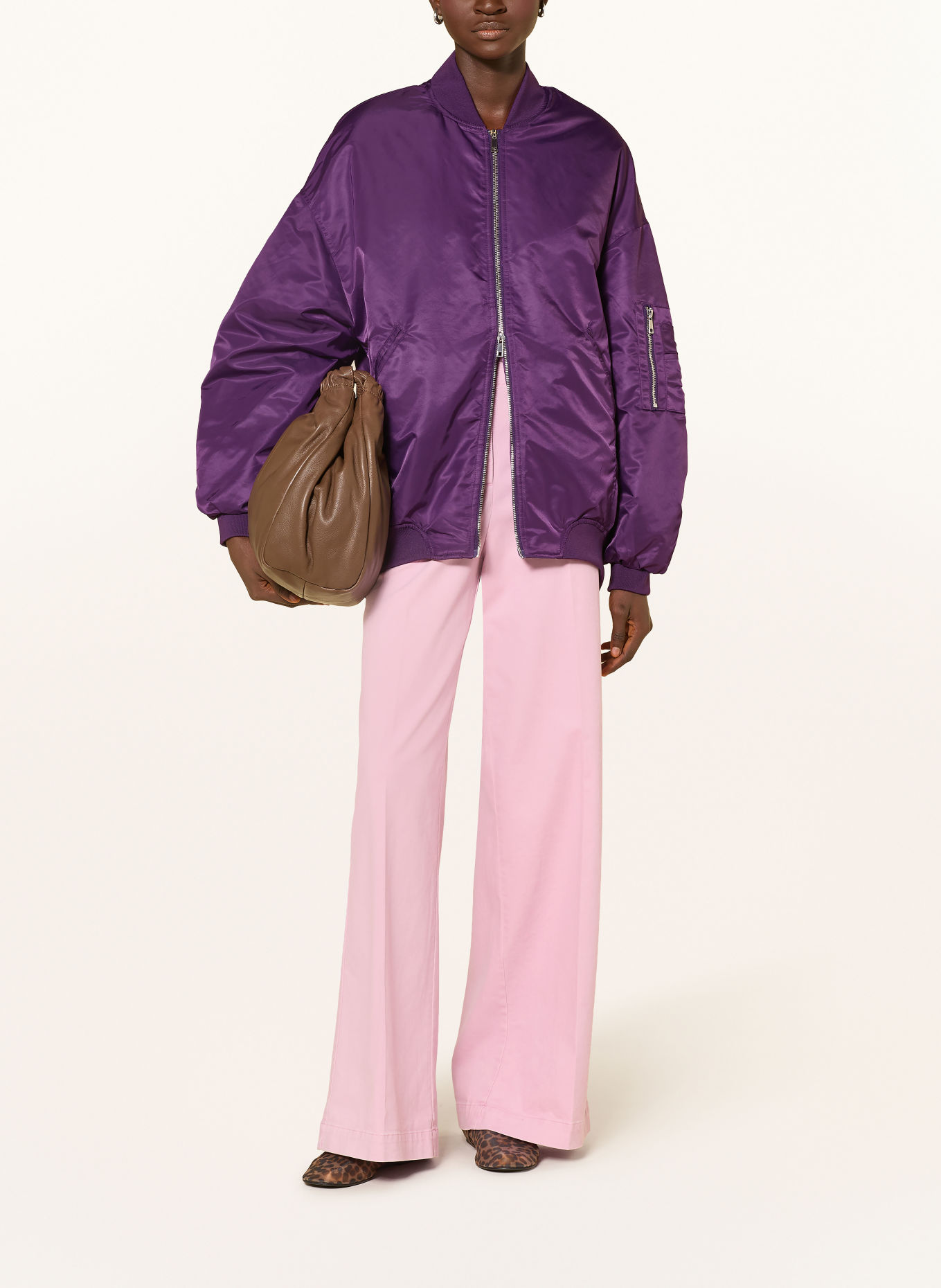 miss goodlife Blouson: LILAS / OR / ROSE FUCHSIA