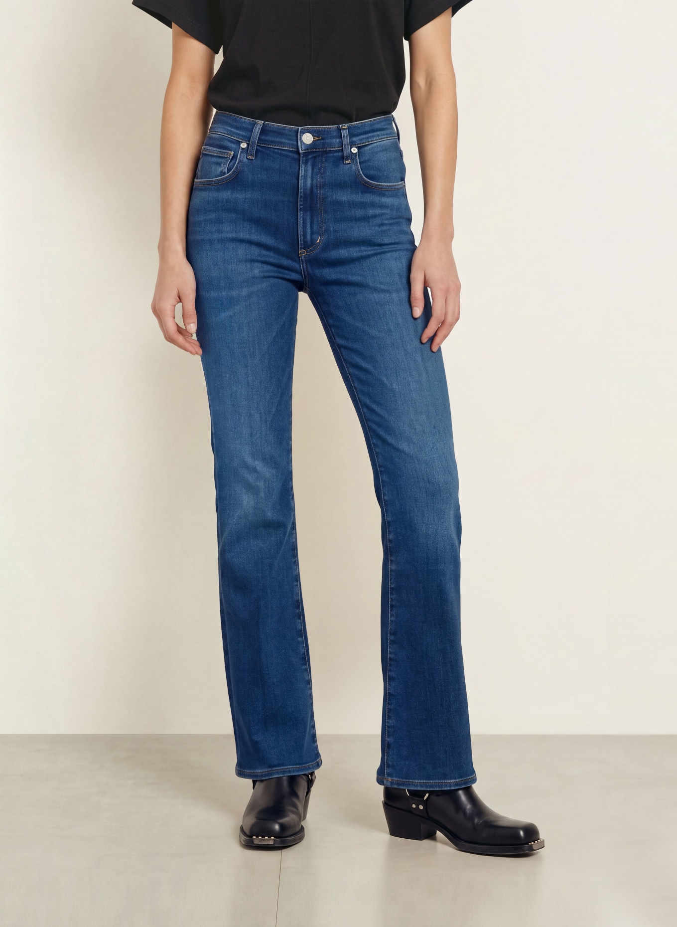 CITIZENS of HUMANITY Bootcut Jeans LILAH: august augusta (md indigo)