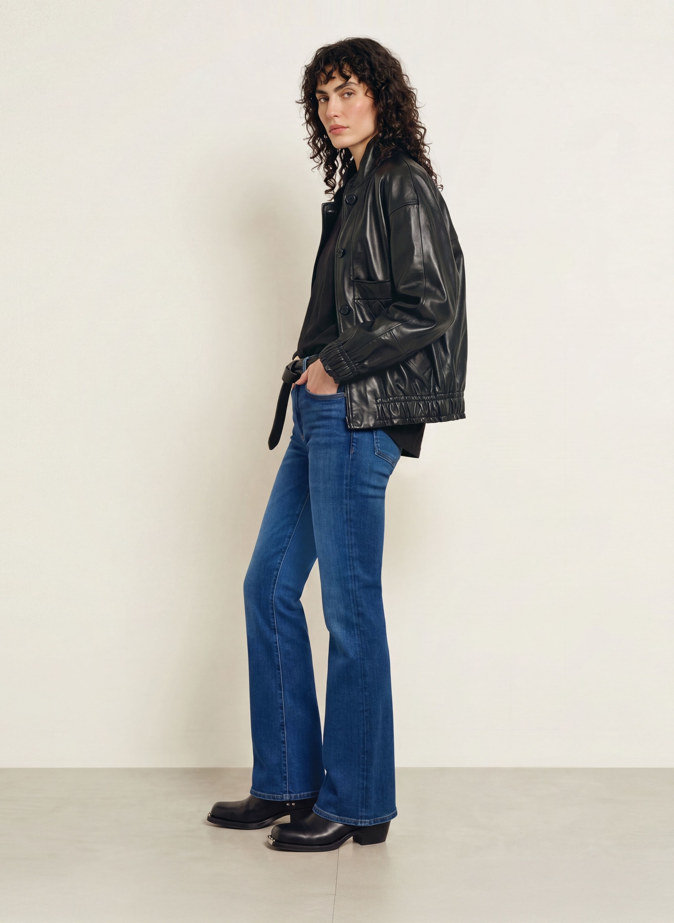 CITIZENS of HUMANITY Bootcut Jeans LILAH: august augusta (md indigo)