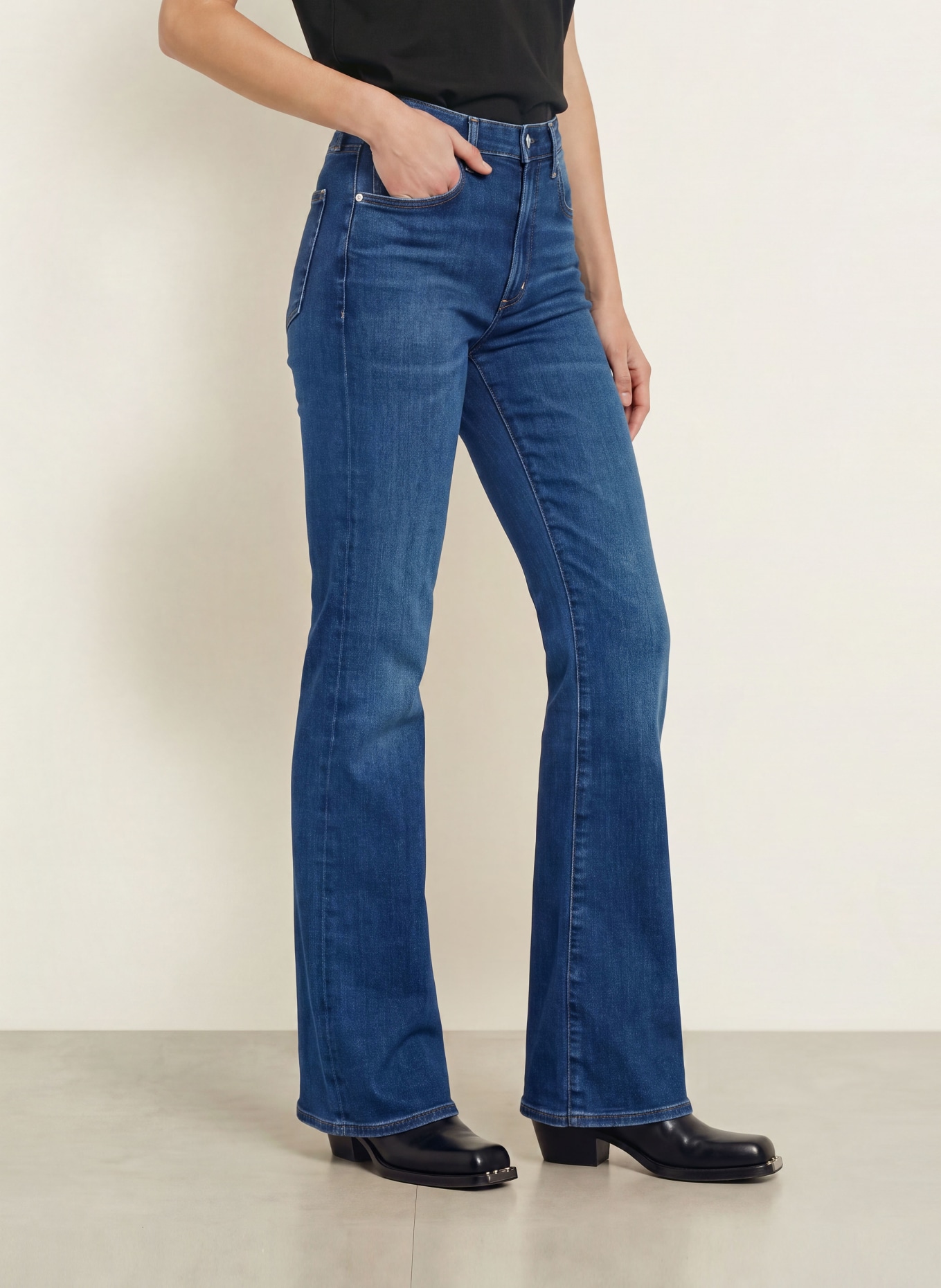 CITIZENS of HUMANITY Bootcut Jeans LILAH: august augusta (md indigo)
