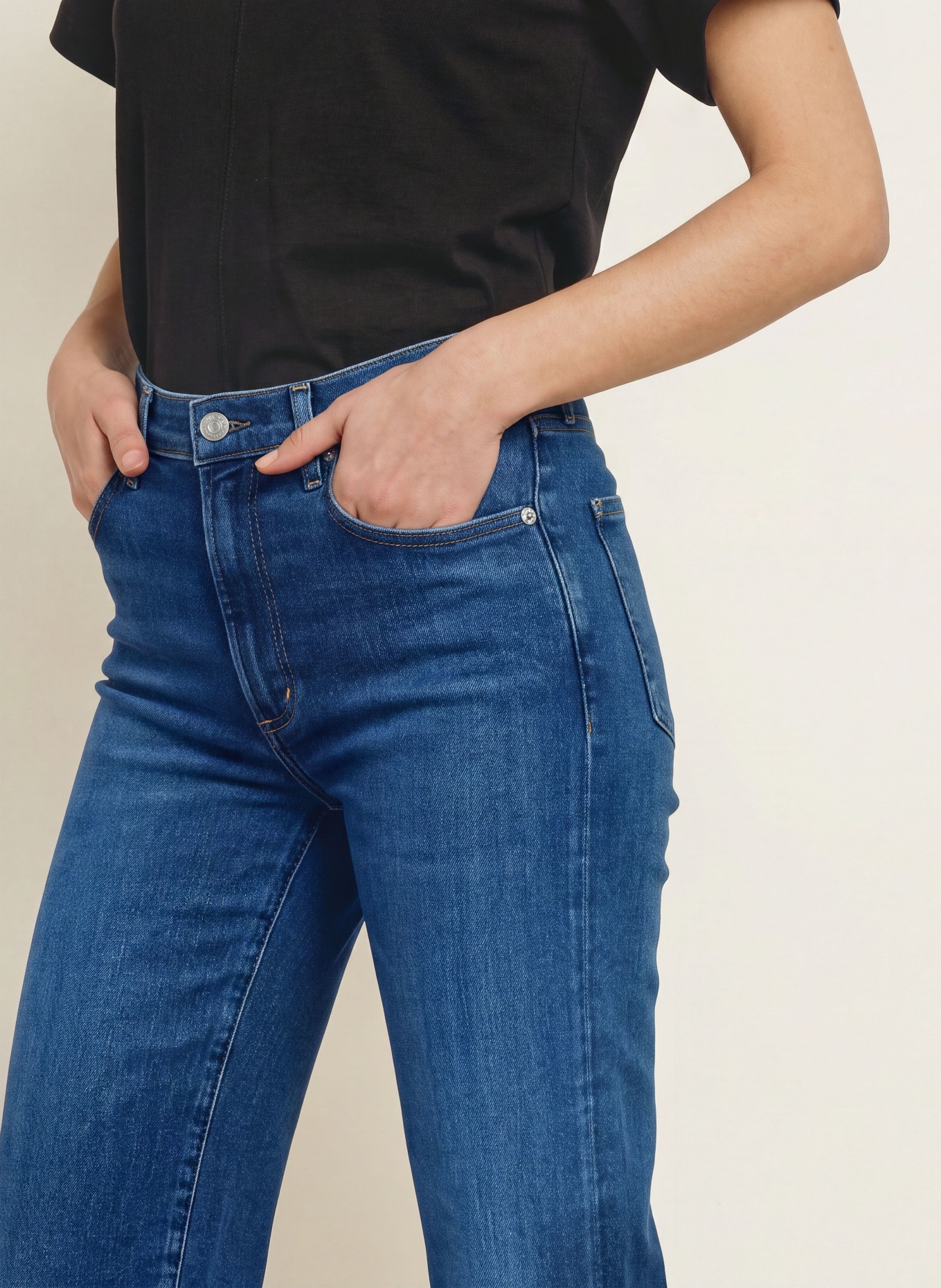 CITIZENS of HUMANITY Bootcut Jeans LILAH: august augusta (md indigo)