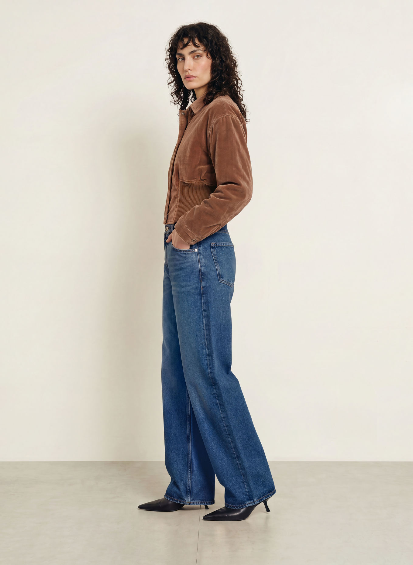 CITIZENS of HUMANITY Jean AYLA BAGGY: dynsy dynasty (md indigo)