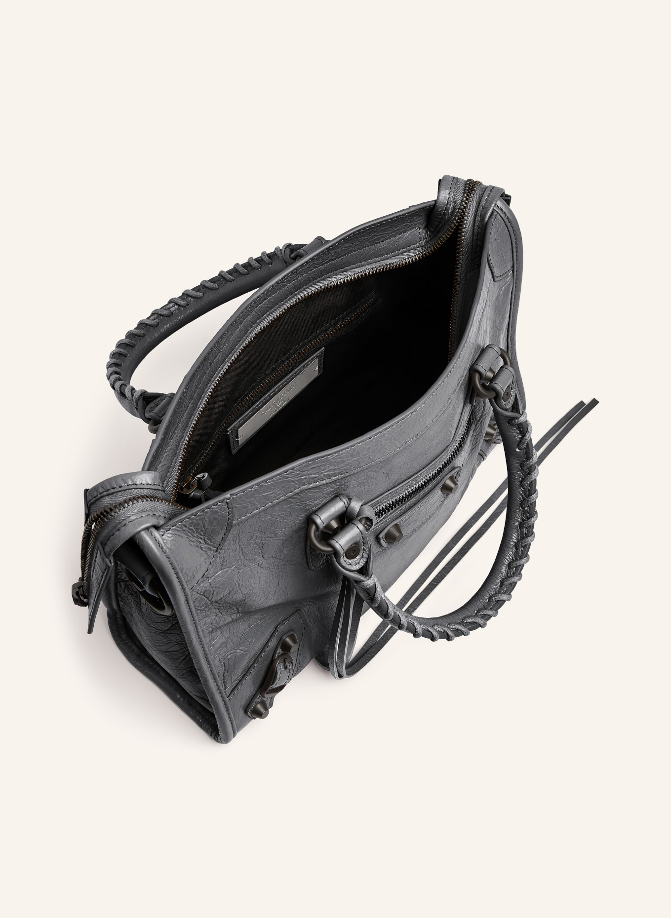 BALENCIAGA Handtasche LE CITY BAG SMALL: DUNKELGRAU