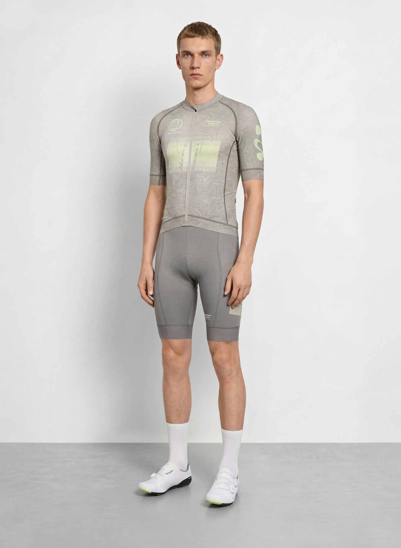 PAS NORMAL STUDIOS Maillot de vélo MECHANISM LOGO: VERT