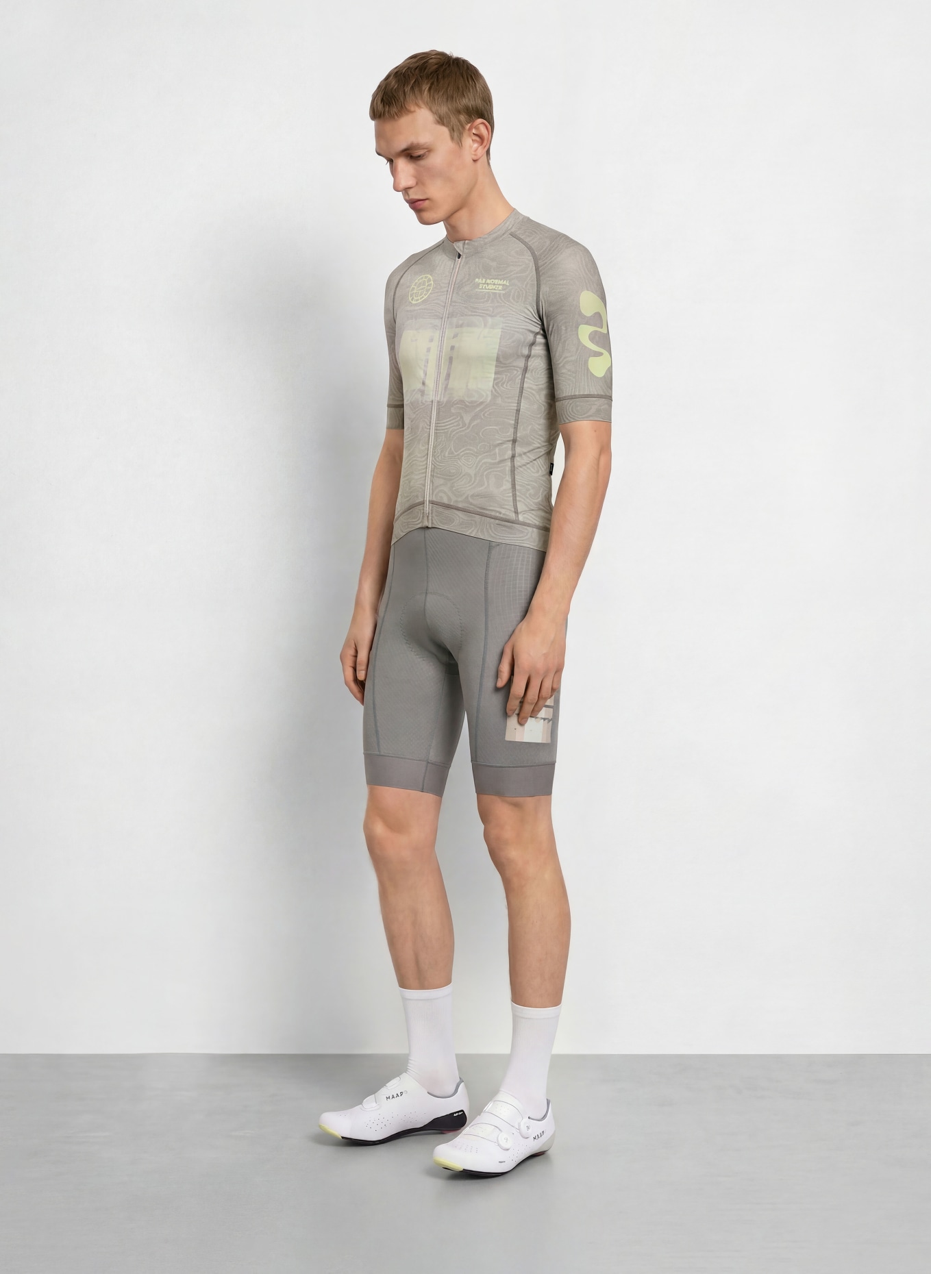 PAS NORMAL STUDIOS Maillot de vélo MECHANISM LOGO: VERT