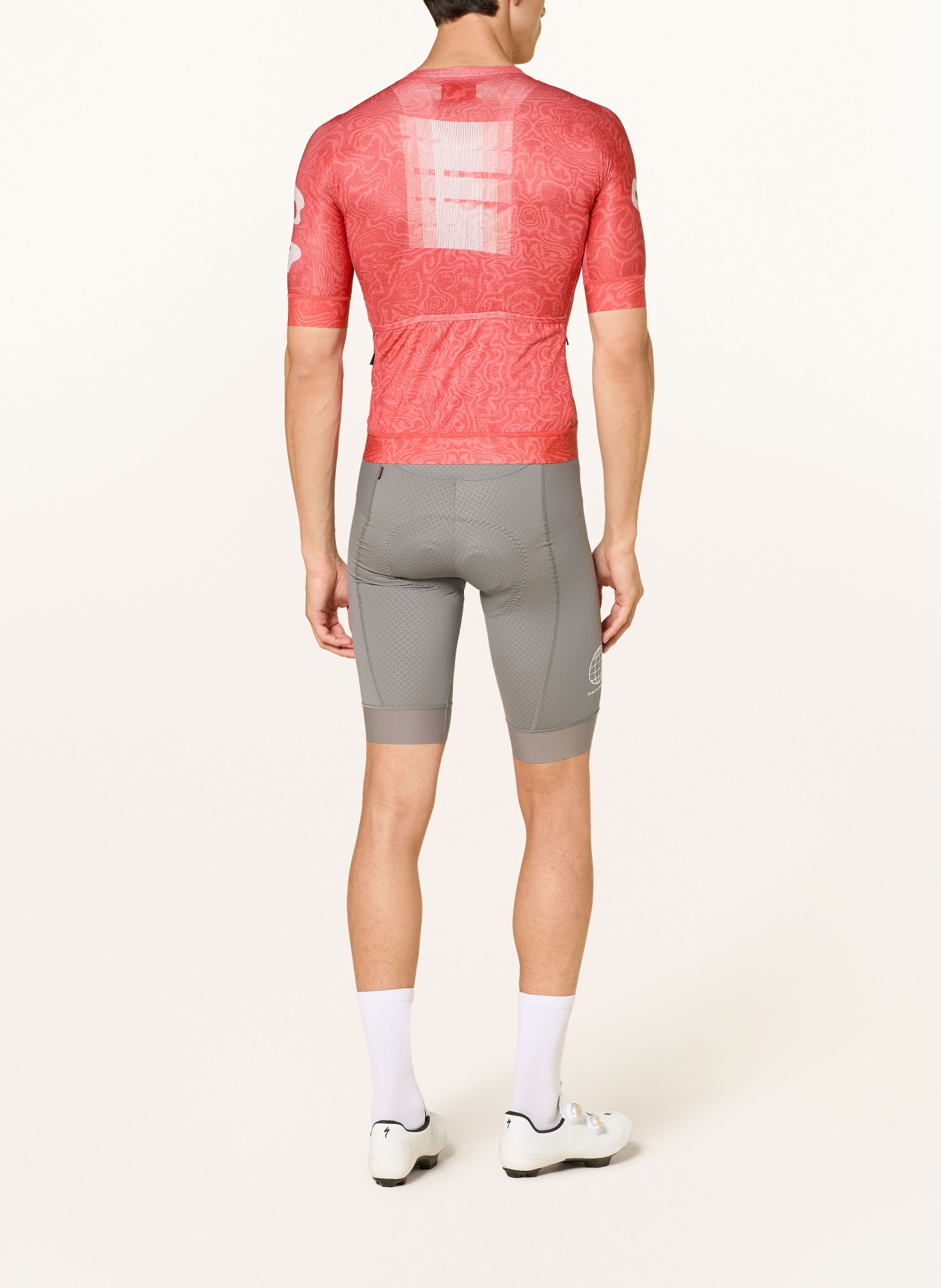 PAS NORMAL STUDIOS MECHANISM LOGO Cycling jersey: RED / WHITE