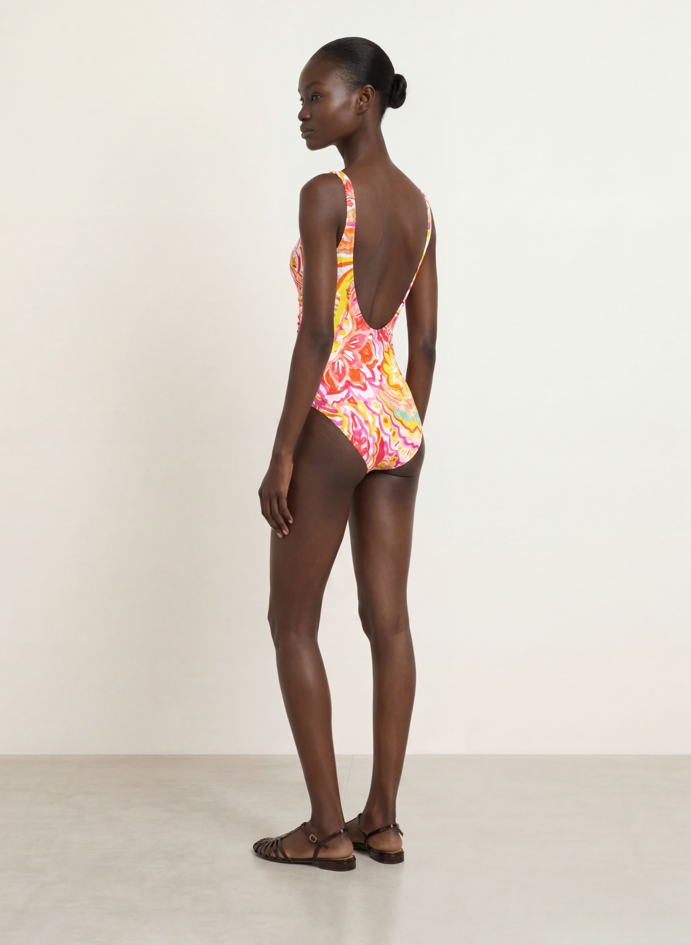 Charmline Corrigerend badpak SUMMER INFUSION: ROOD / ORANJE / GEEL