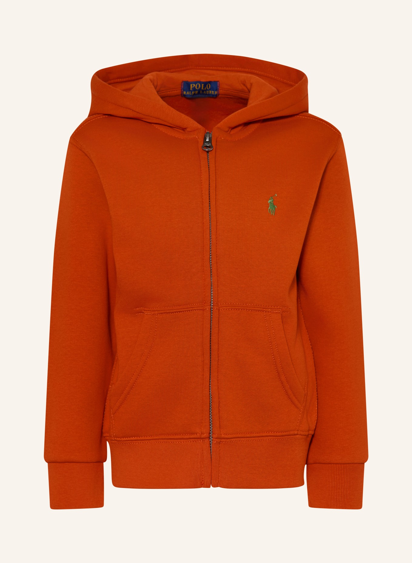 POLO RALPH LAUREN Sweatjacke: DUNKELORANGE