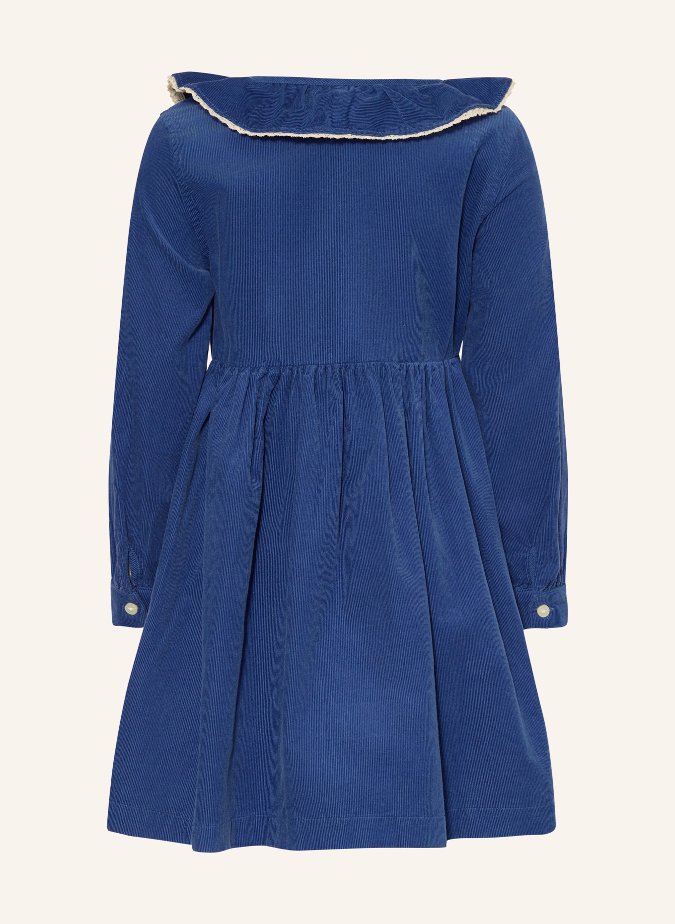 POLO RALPH LAUREN Corduroyjurk: BLAUW