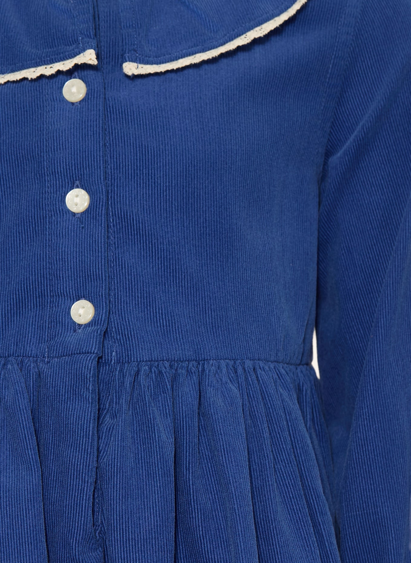 POLO RALPH LAUREN Corduroyjurk: BLAUW