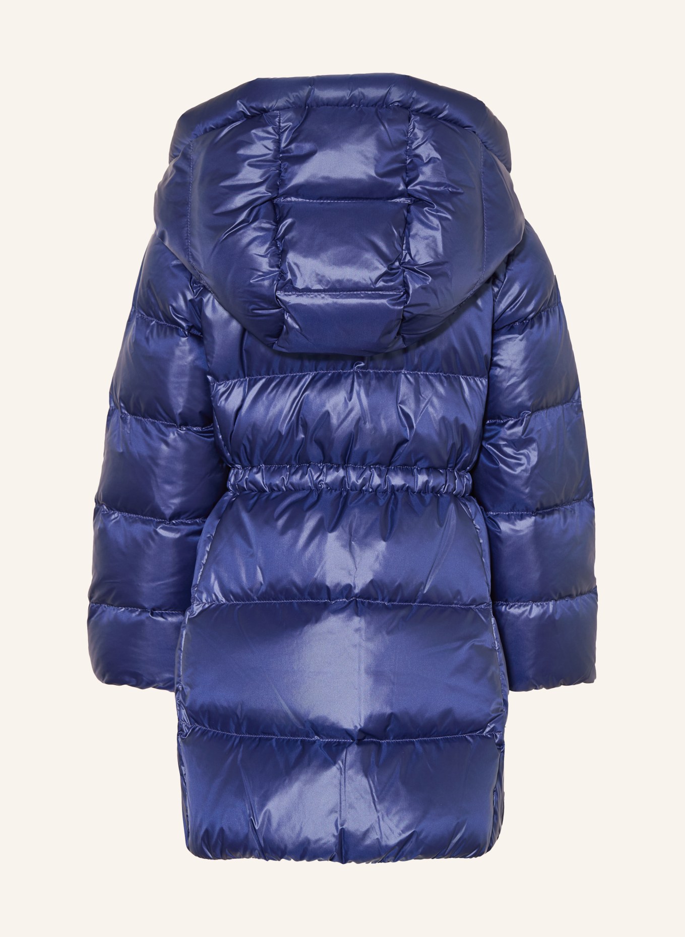 POLO RALPH LAUREN Down coat with removable hood: DARK BLUE