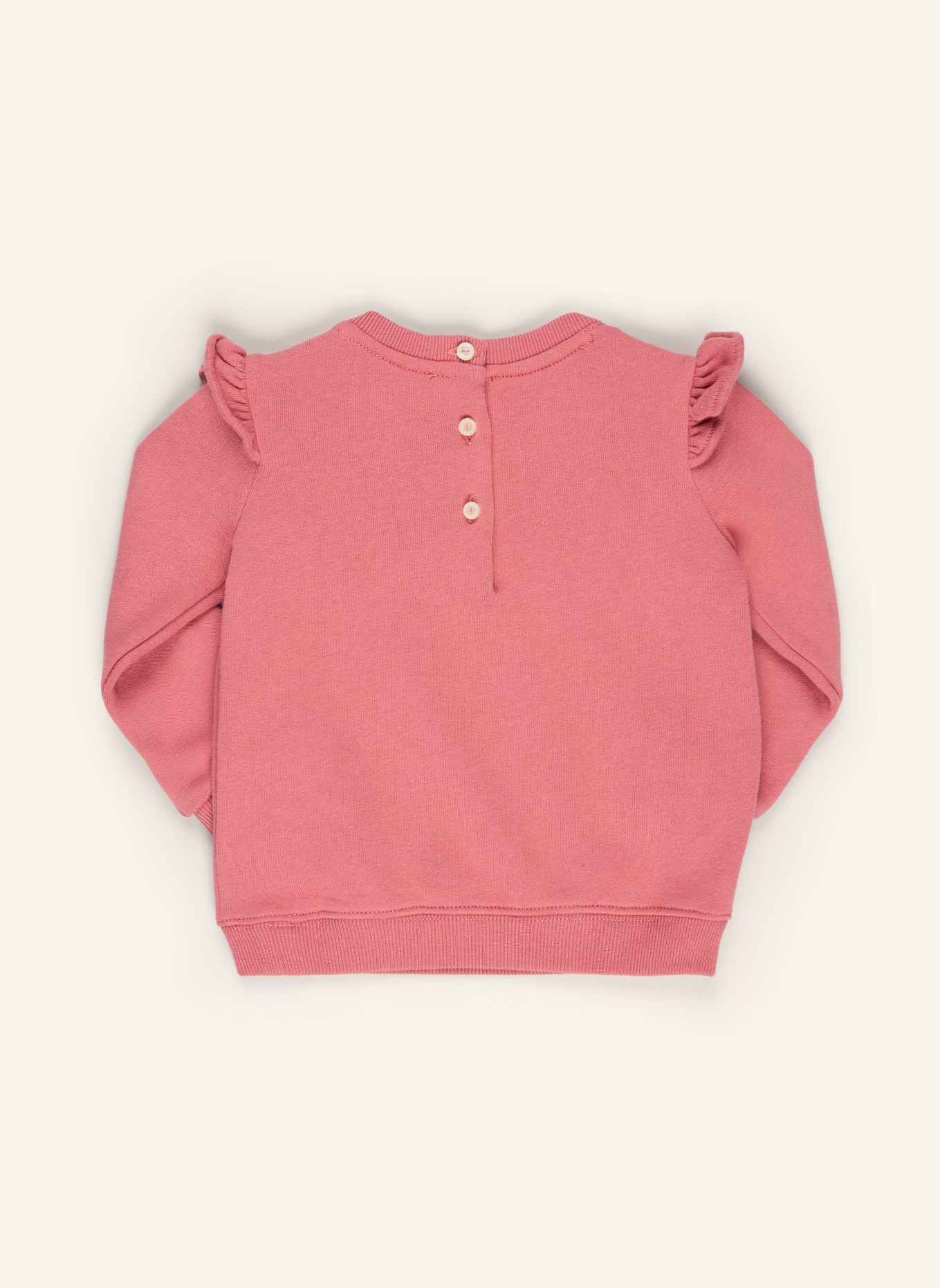 POLO RALPH LAUREN Hanorac cu volane: ROZ / MARO DESCHIS / VERDE