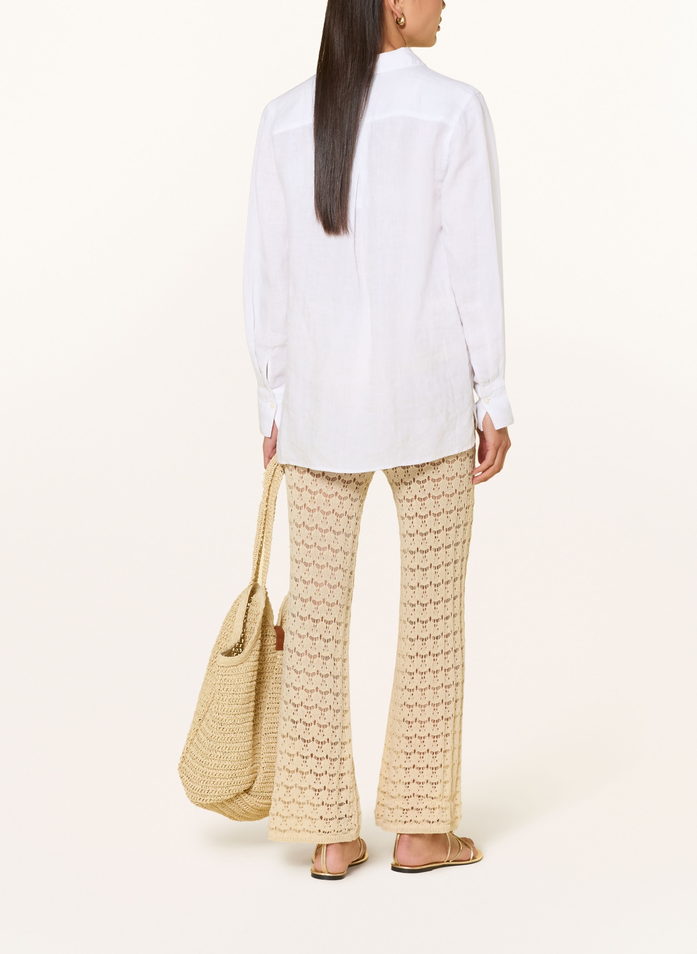 MARYAN MEHLHORN Strickhose SERENITY: ECRU