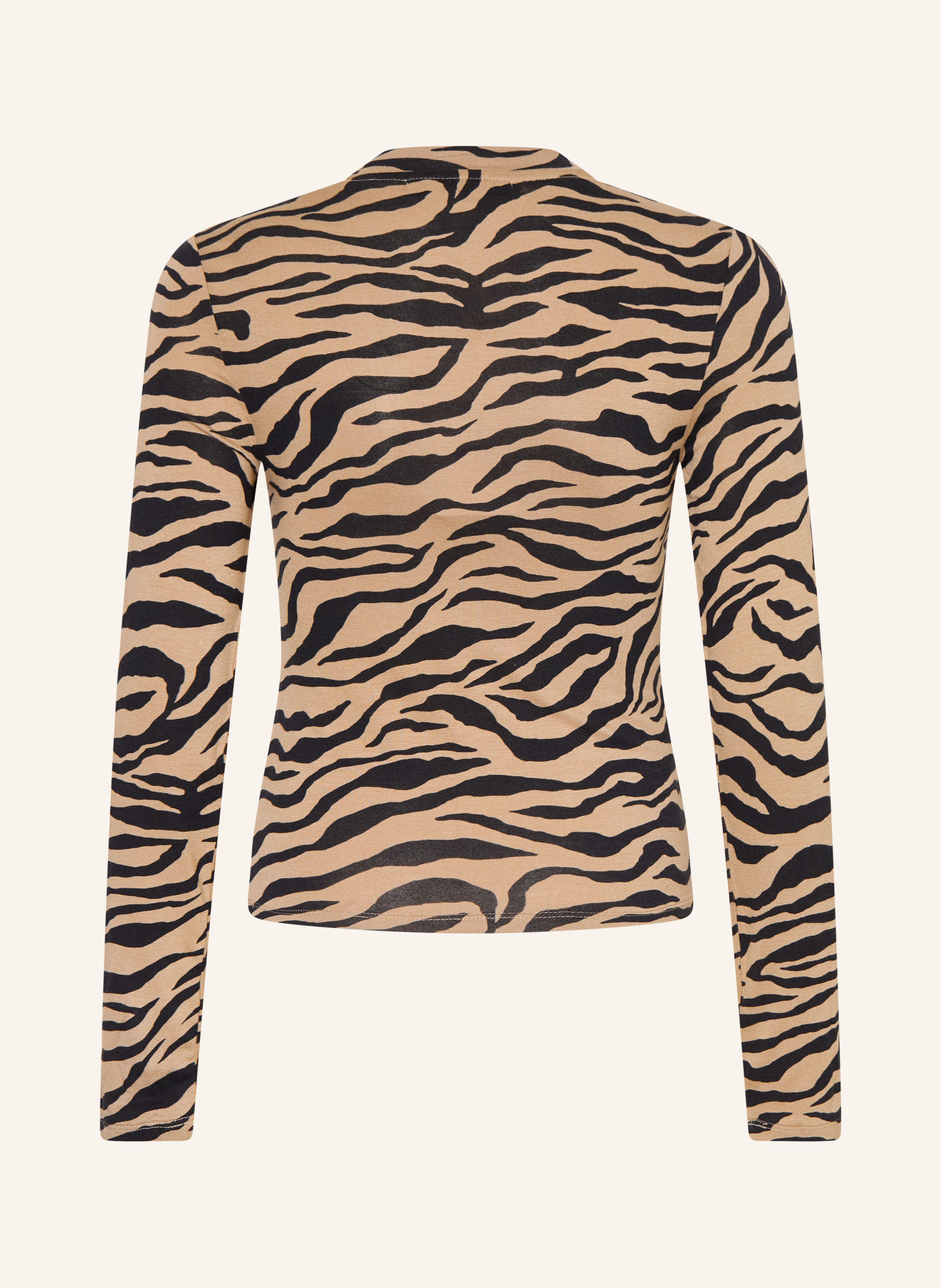 GARCIA Longsleeve: CAMEL / SCHWARZ