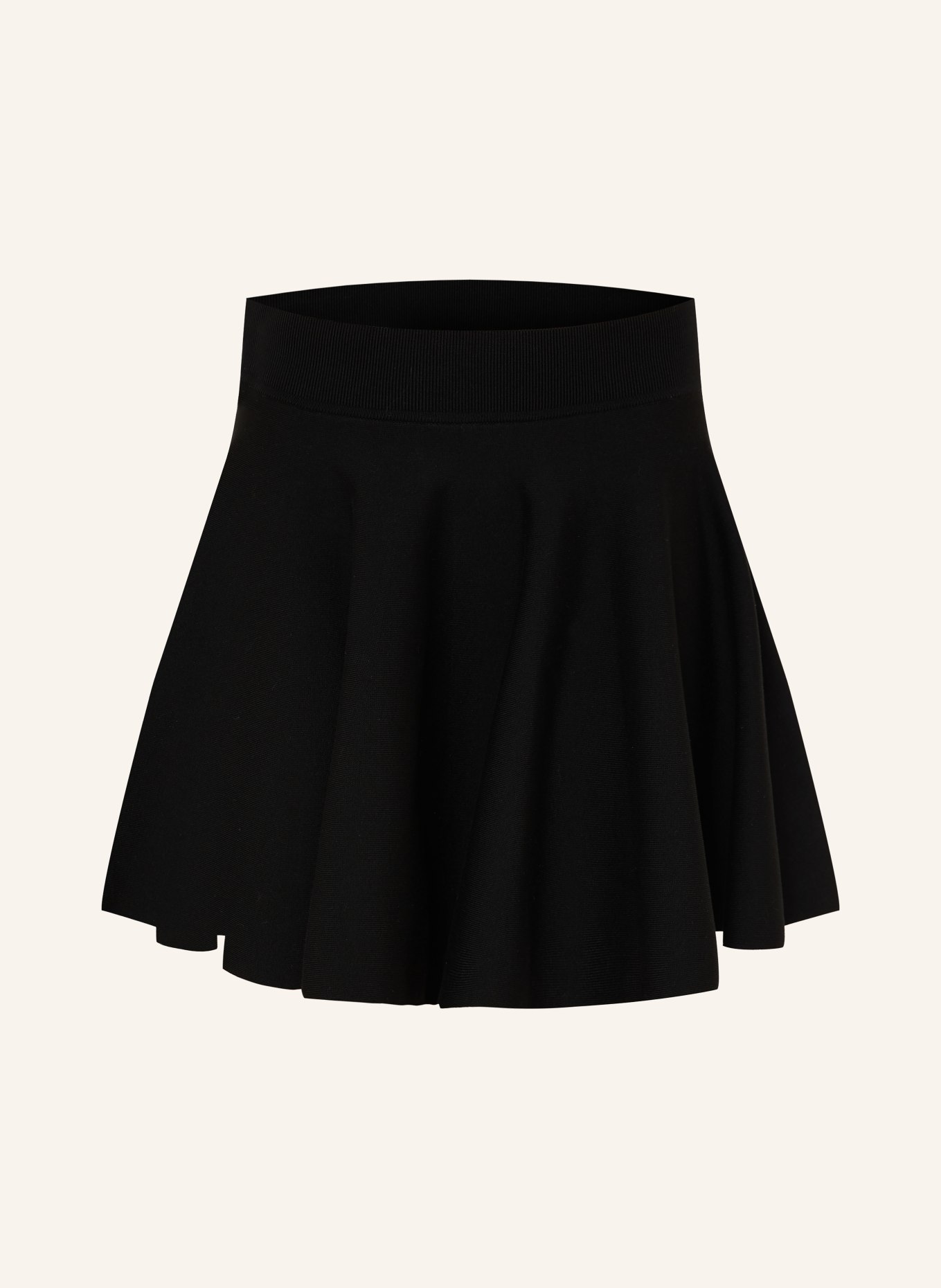 AMI PARIS Strickrock: SCHWARZ