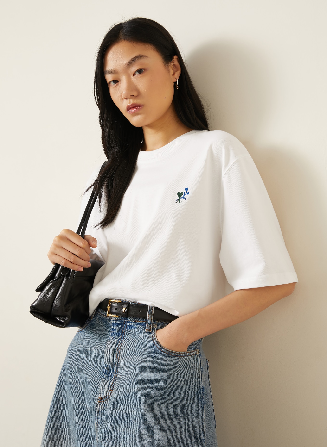 AMI PARIS T-shirt: BLANC