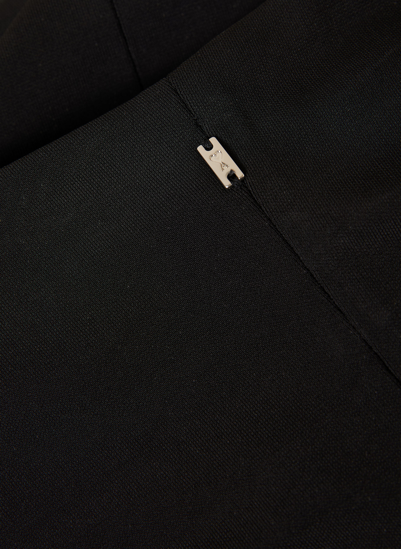 AMI PARIS Jersey dress: BLACK