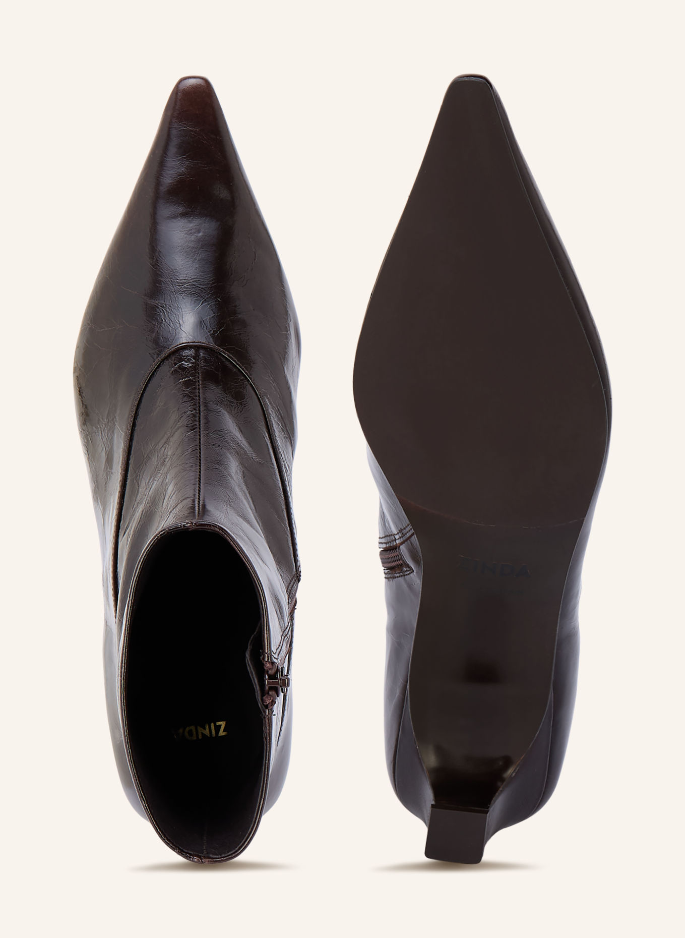 ZINDA Bottines AGNES: NOIR
