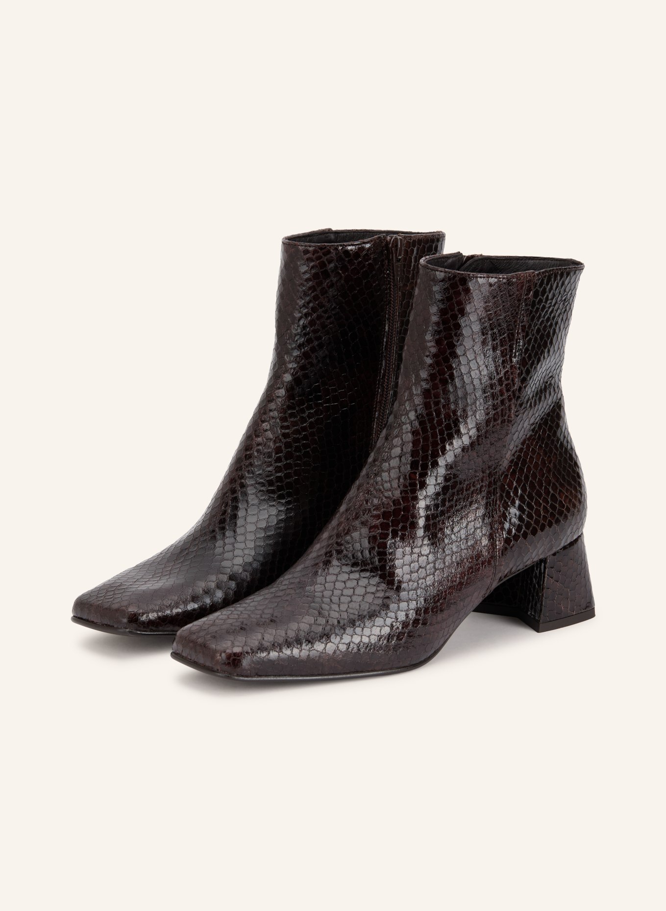 ZINDA Stiefeletten ELBA: DUNKELBRAUN