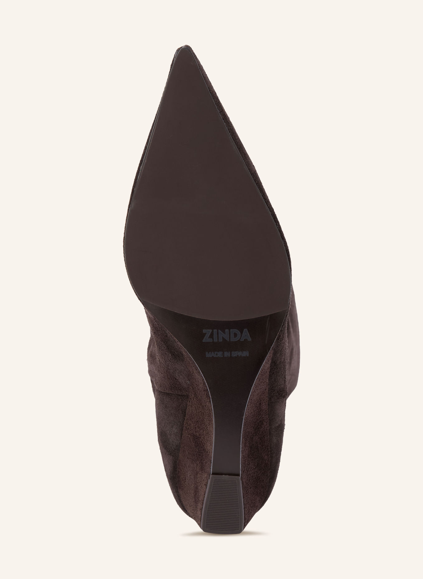 ZINDA Kozačky: TMAVĚ HNĚDÁ