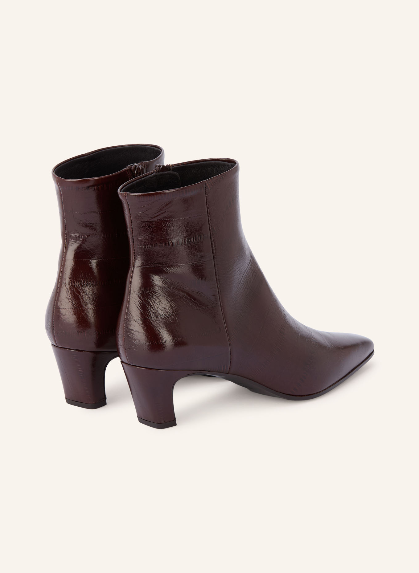 ZINDA Bottines ANGUILA: MARRON