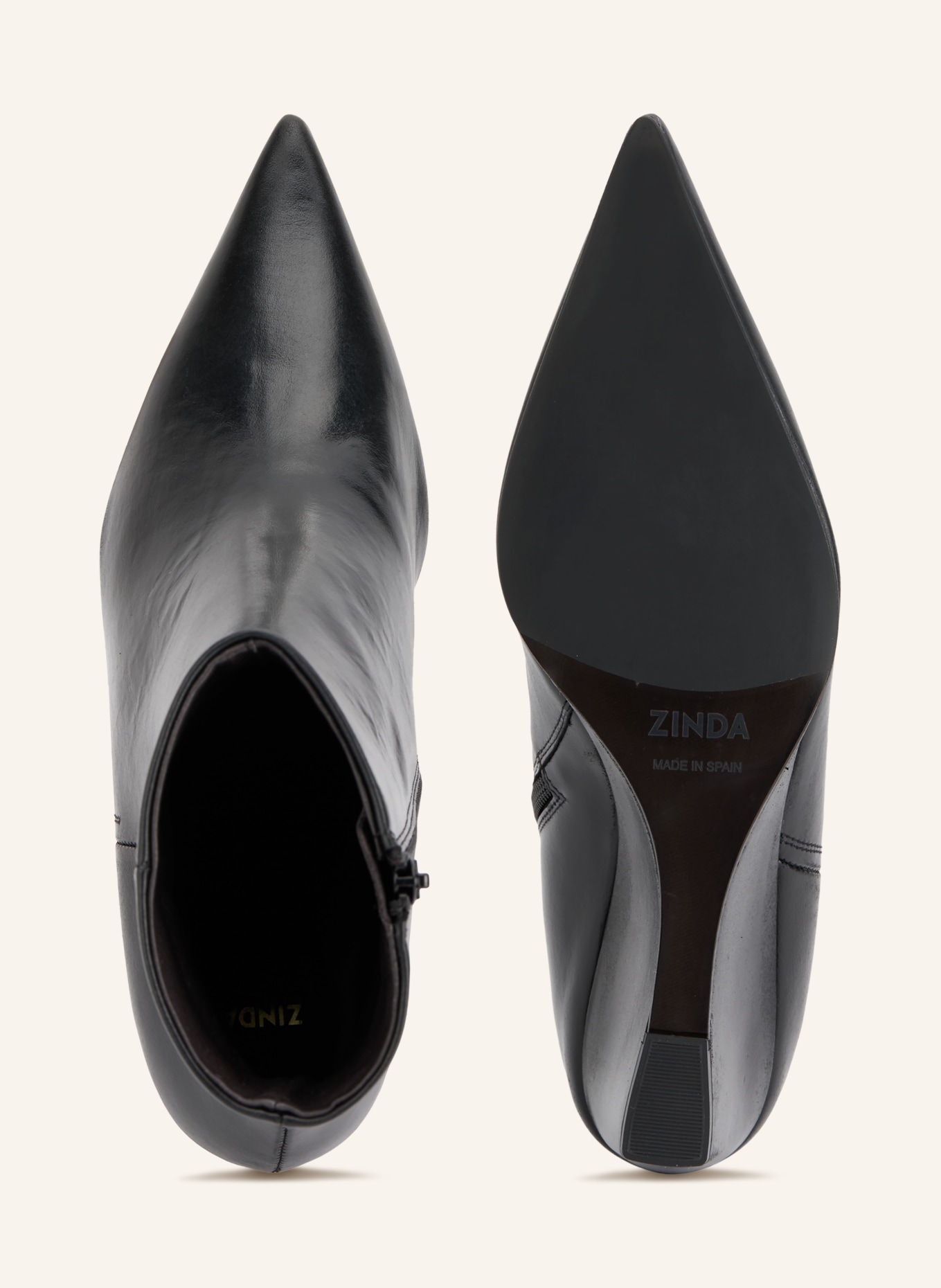 ZINDA Stiefeletten SOFTY: SCHWARZ