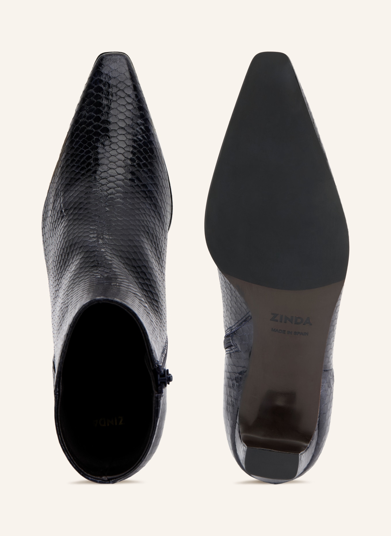 ZINDA Stiefeletten ELBA: SCHWARZ